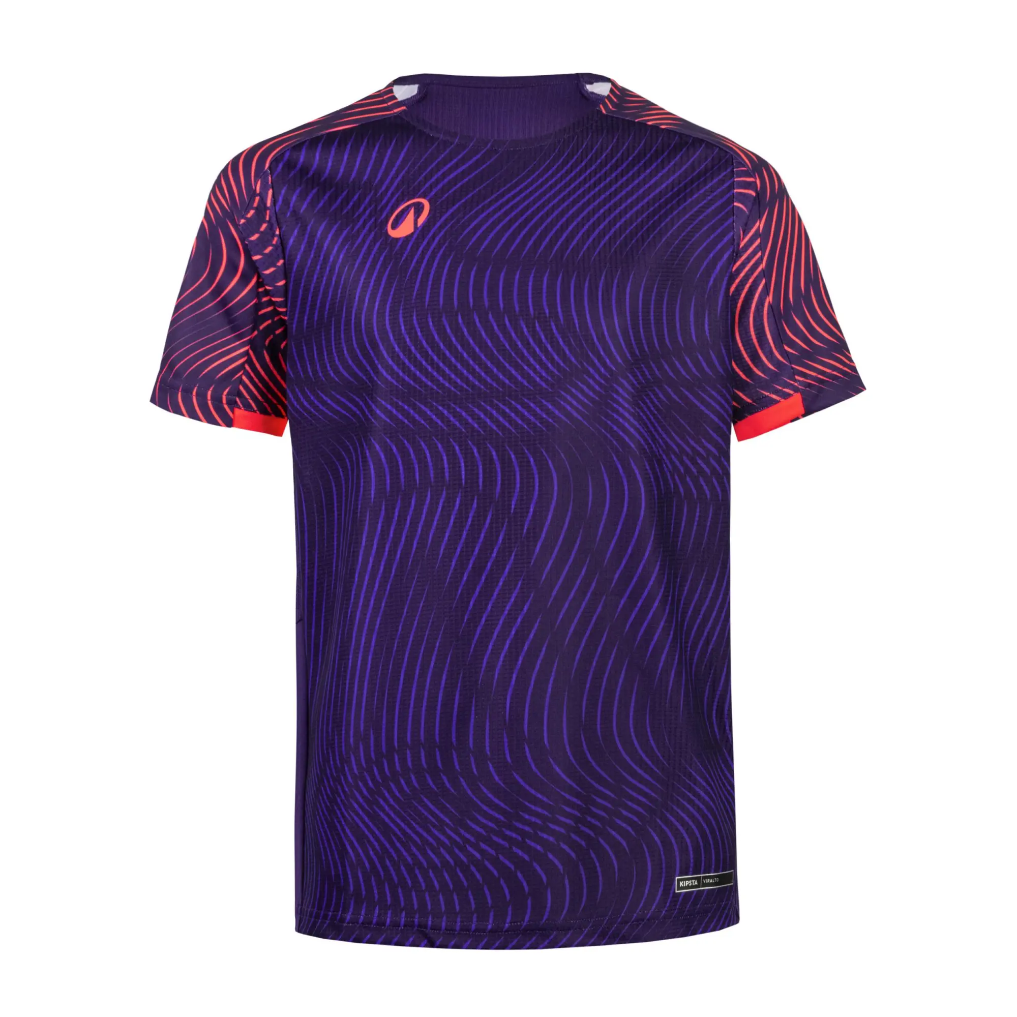 Kids' Football Shirt Club Wavy - Purple/Pink