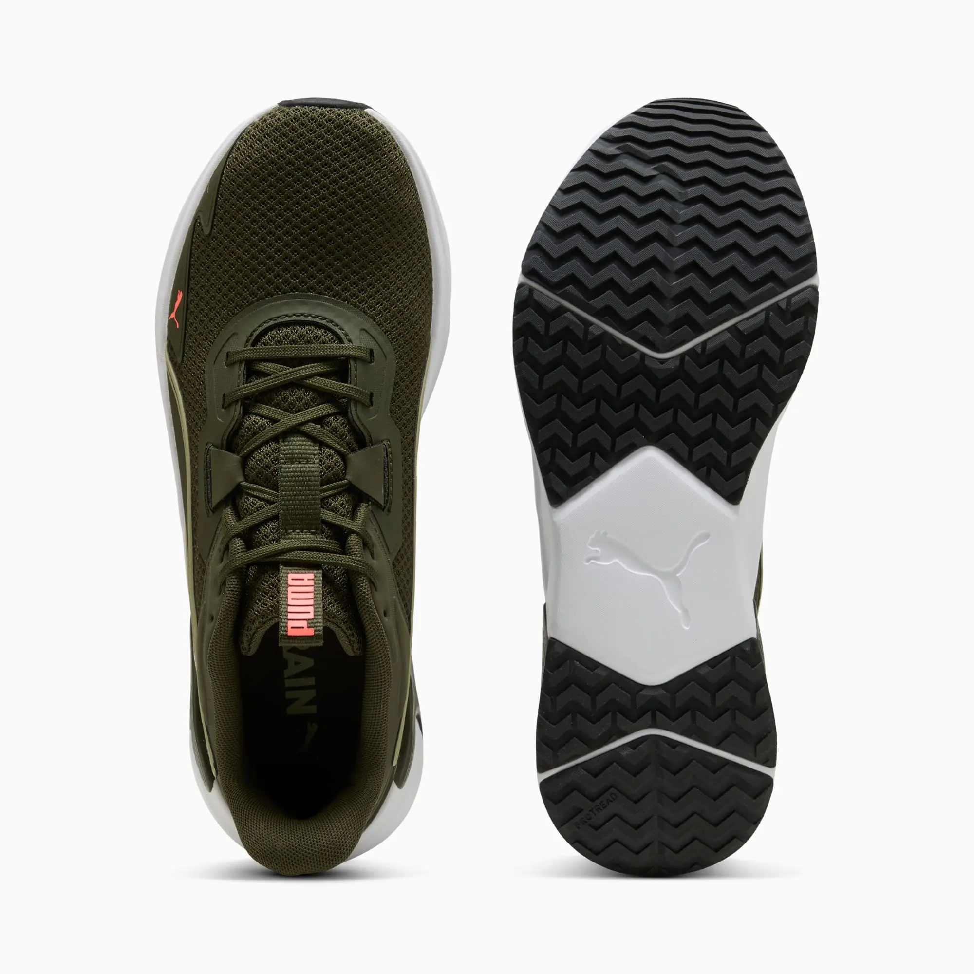 PUMA Disperse XT 4 Training Shoes, Dark Olive/Lux Army, size 10