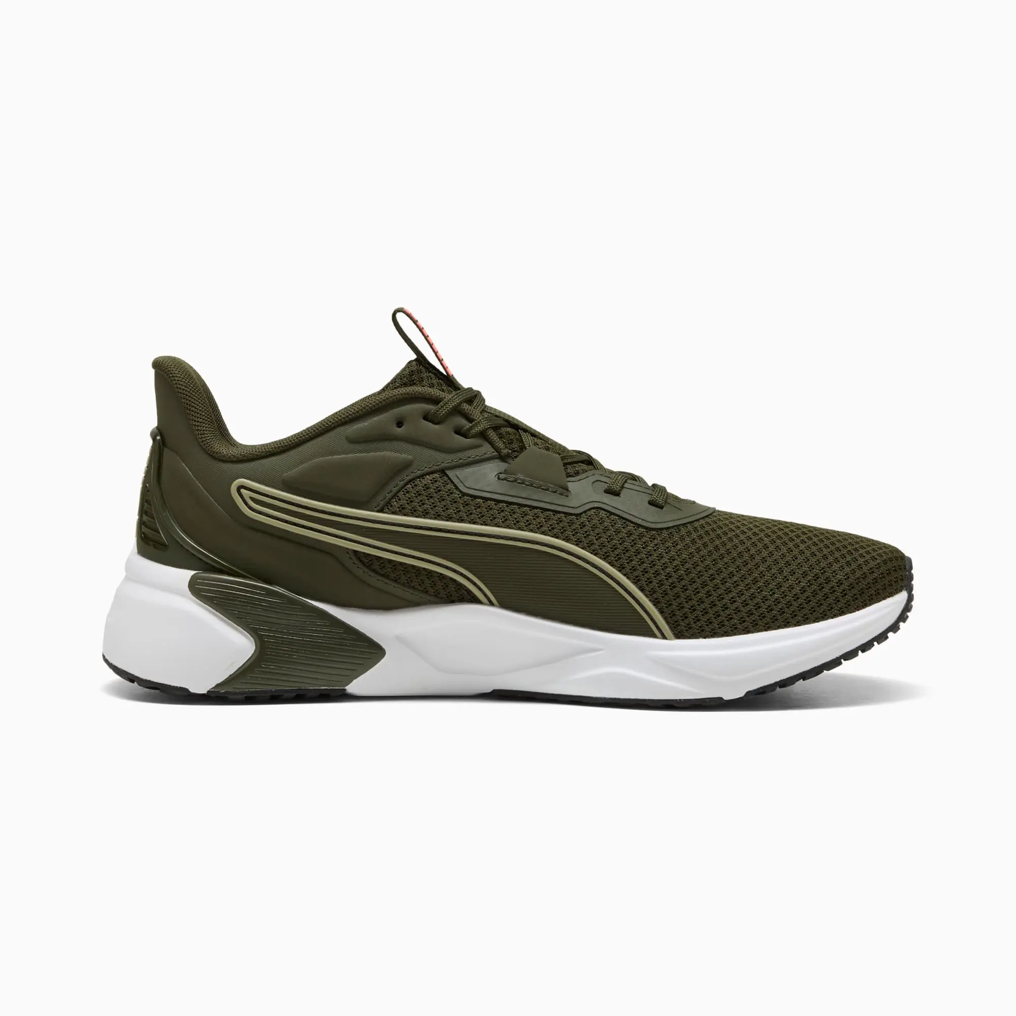 PUMA Disperse XT 4 Training Shoes, Dark Olive/Lux Army, size 10