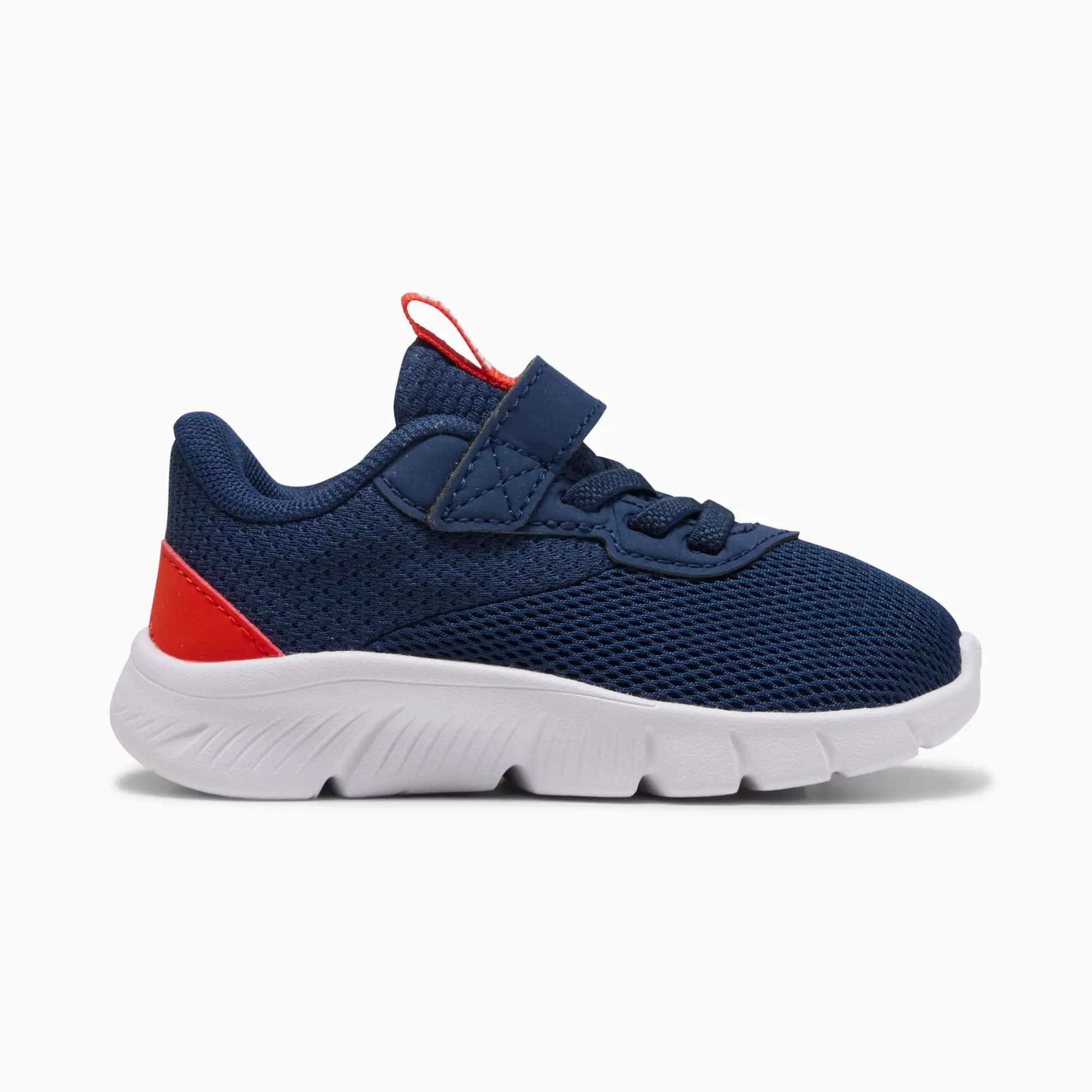 PUMA Flexfocus Modern Sneakers Toddler, Persian Blue/Fierce Red/White, size 3