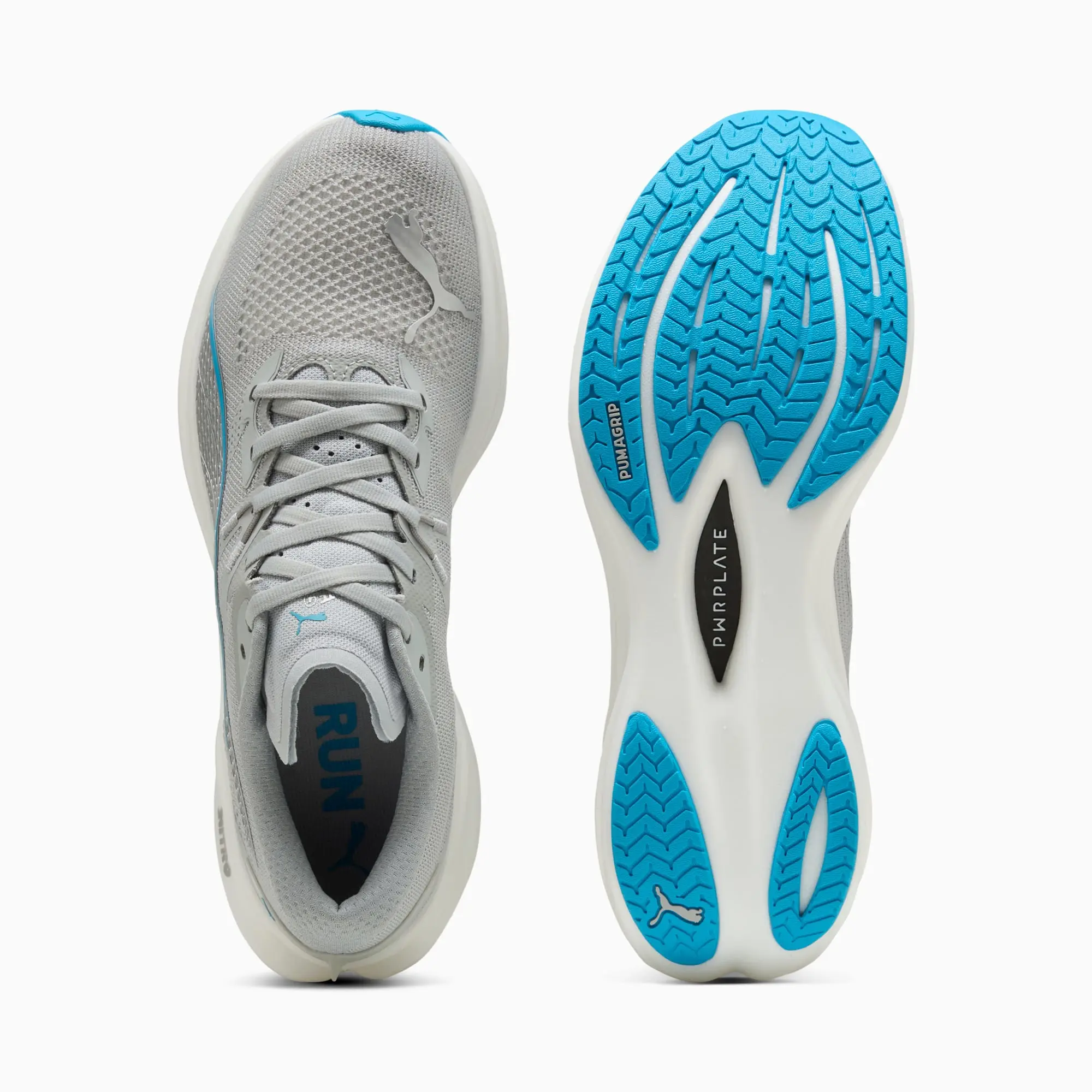 PUMA Skyrocket Lite 2 Running Shoes Unisex, Sea Glass/Black/Speed Blue, size 10