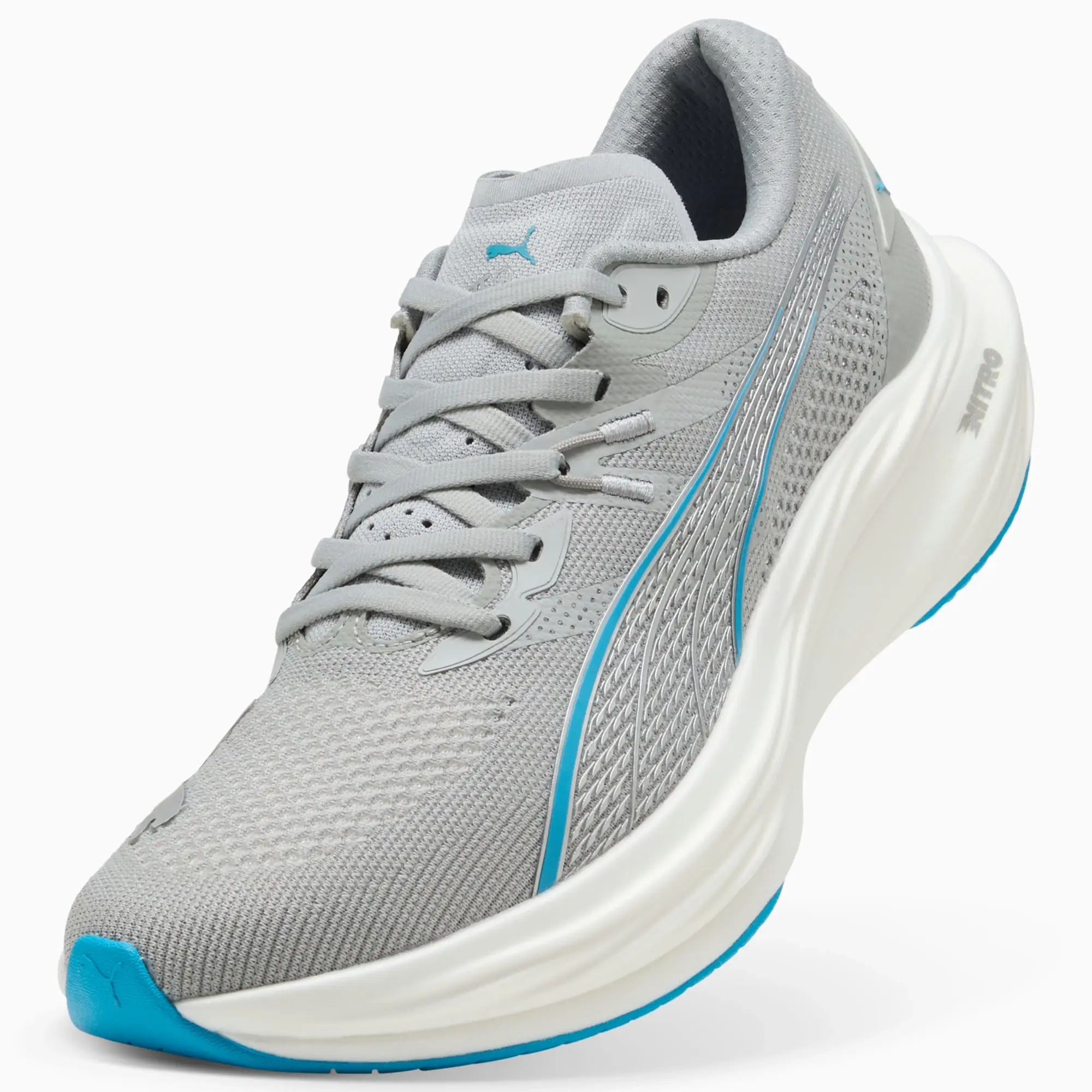 PUMA Skyrocket Lite 2 Running Shoes Unisex, Sea Glass/Black/Speed Blue, size 10