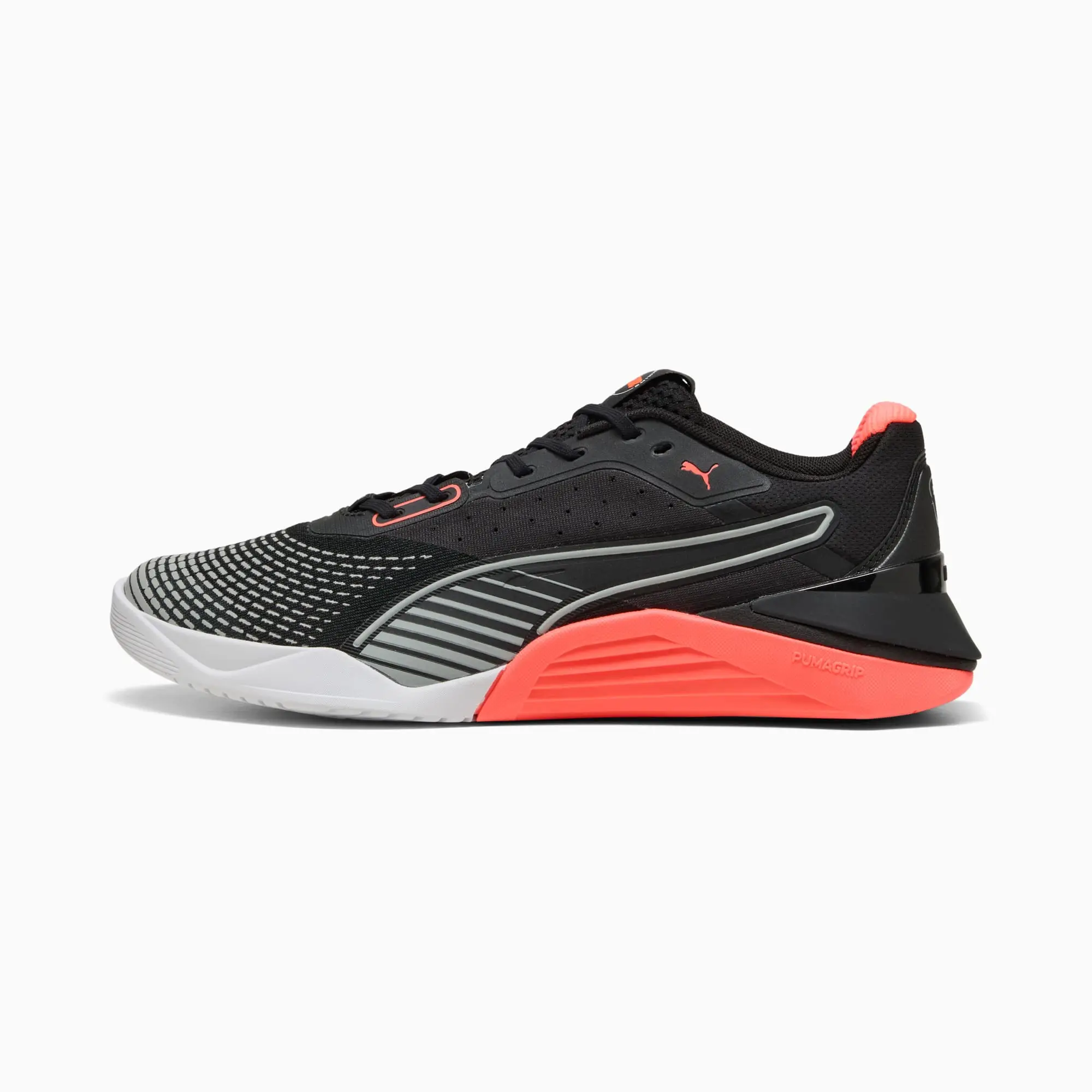 PUMA Fuse 4.0 Sneakers Unisex, Black/White/Glowing Red, size 10