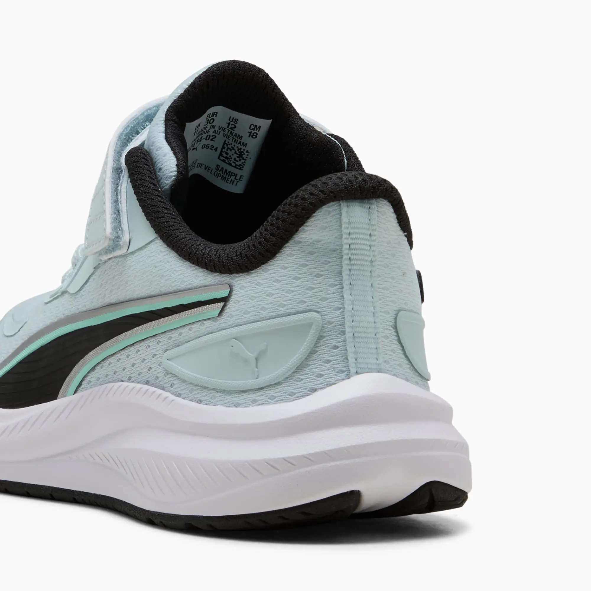 PUMA Skyrocket 2 Sneakers Kids, Sea Glass/Black/Speed Blue, size 1