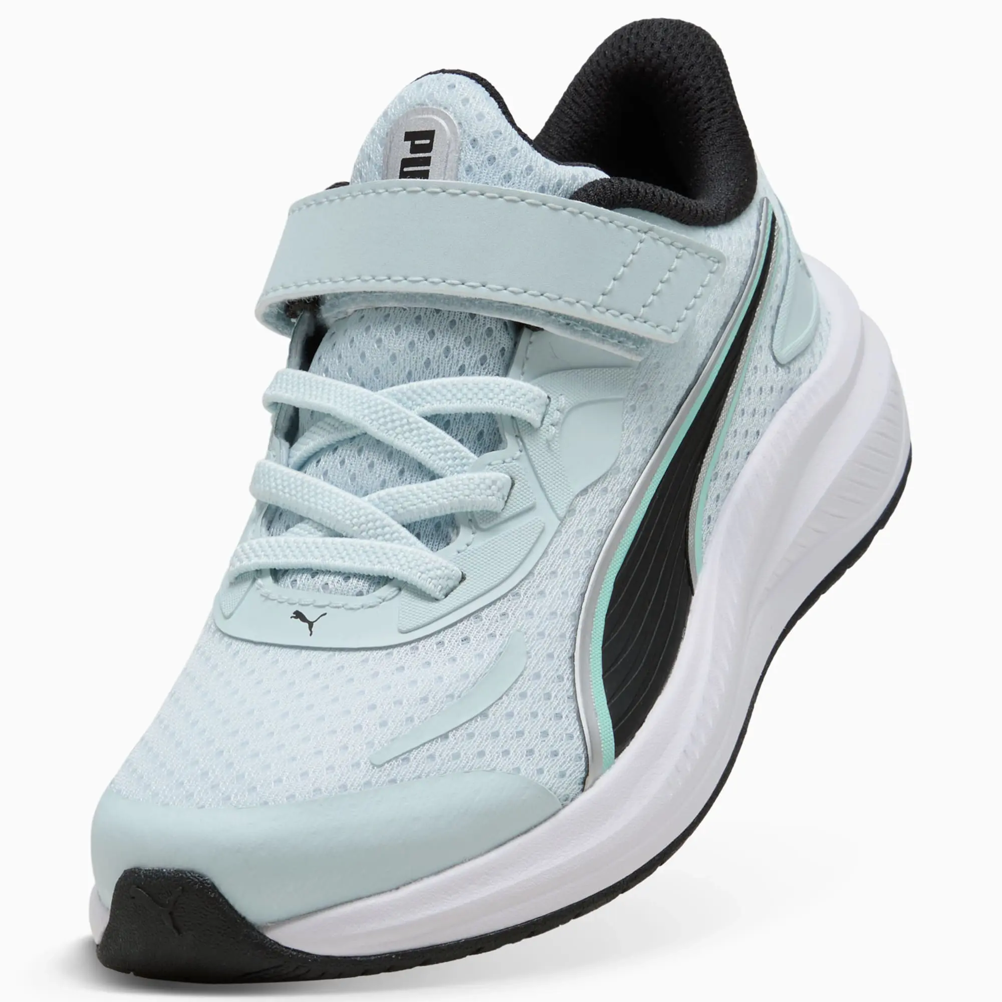 PUMA Skyrocket 2 Sneakers Kids, Sea Glass/Black/Speed Blue, size 1