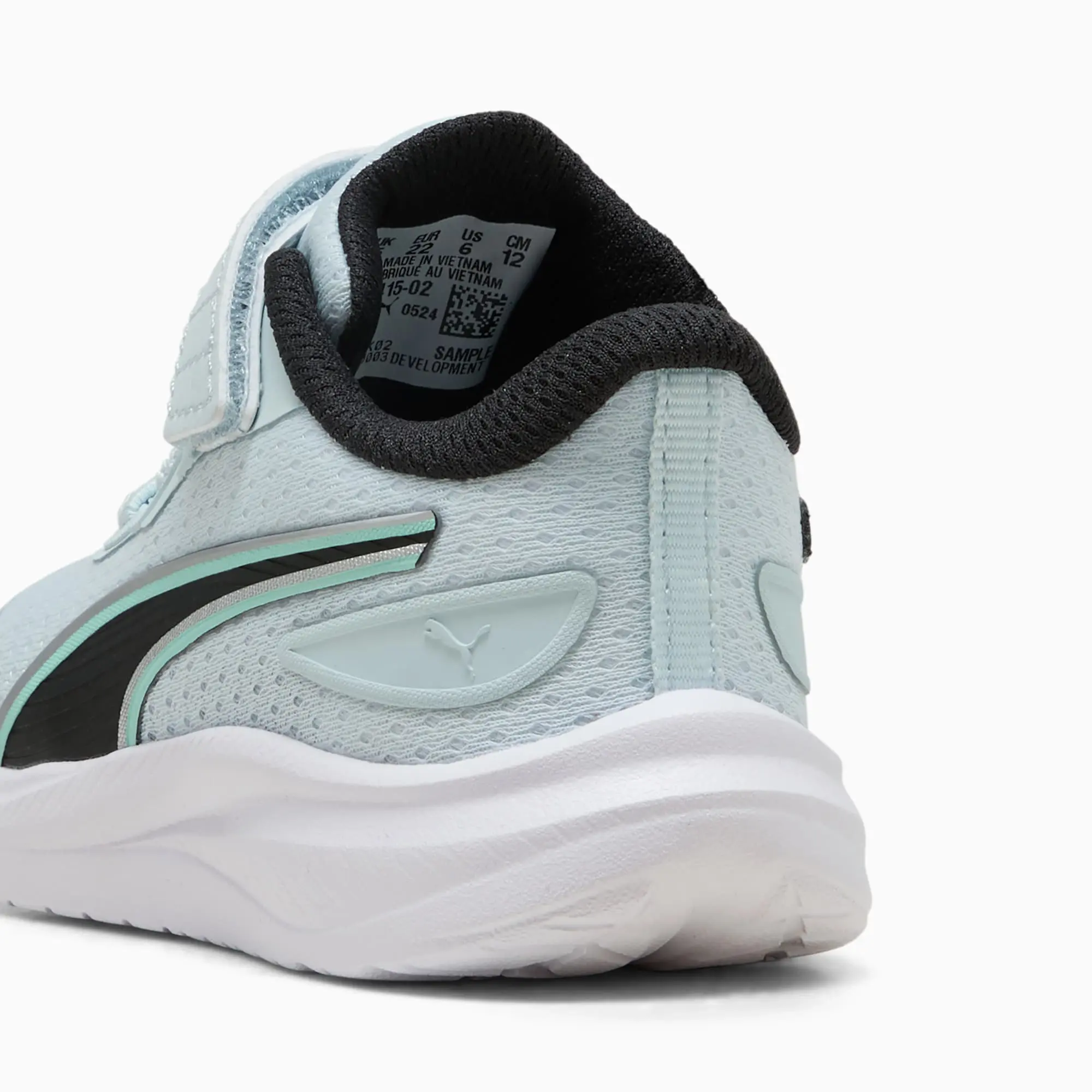 PUMA Skyrocket 2 Sneakers Toddlers, Sea Glass/Black/Speed Blue, size 3