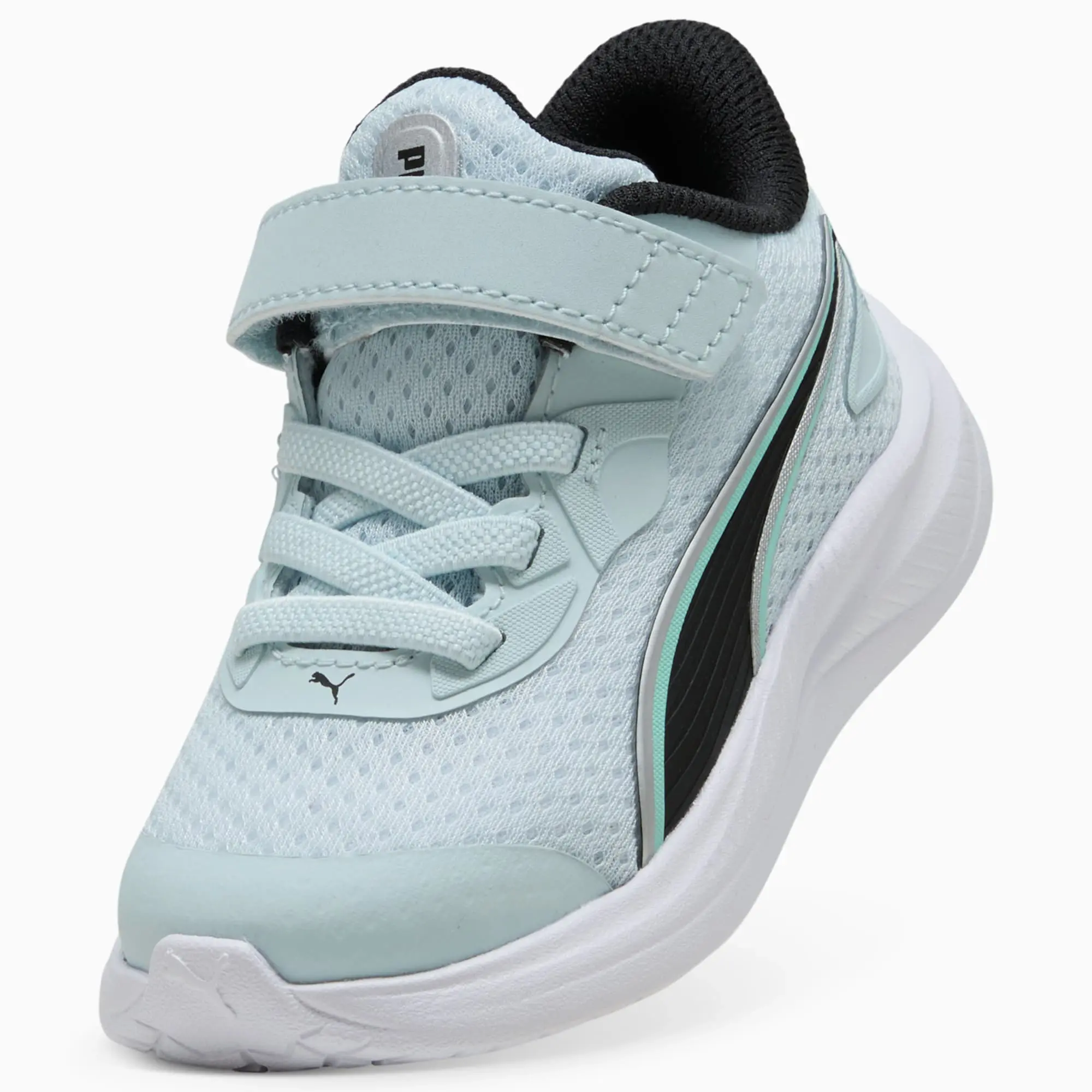 PUMA Skyrocket 2 Sneakers Toddlers, Sea Glass/Black/Speed Blue, size 3