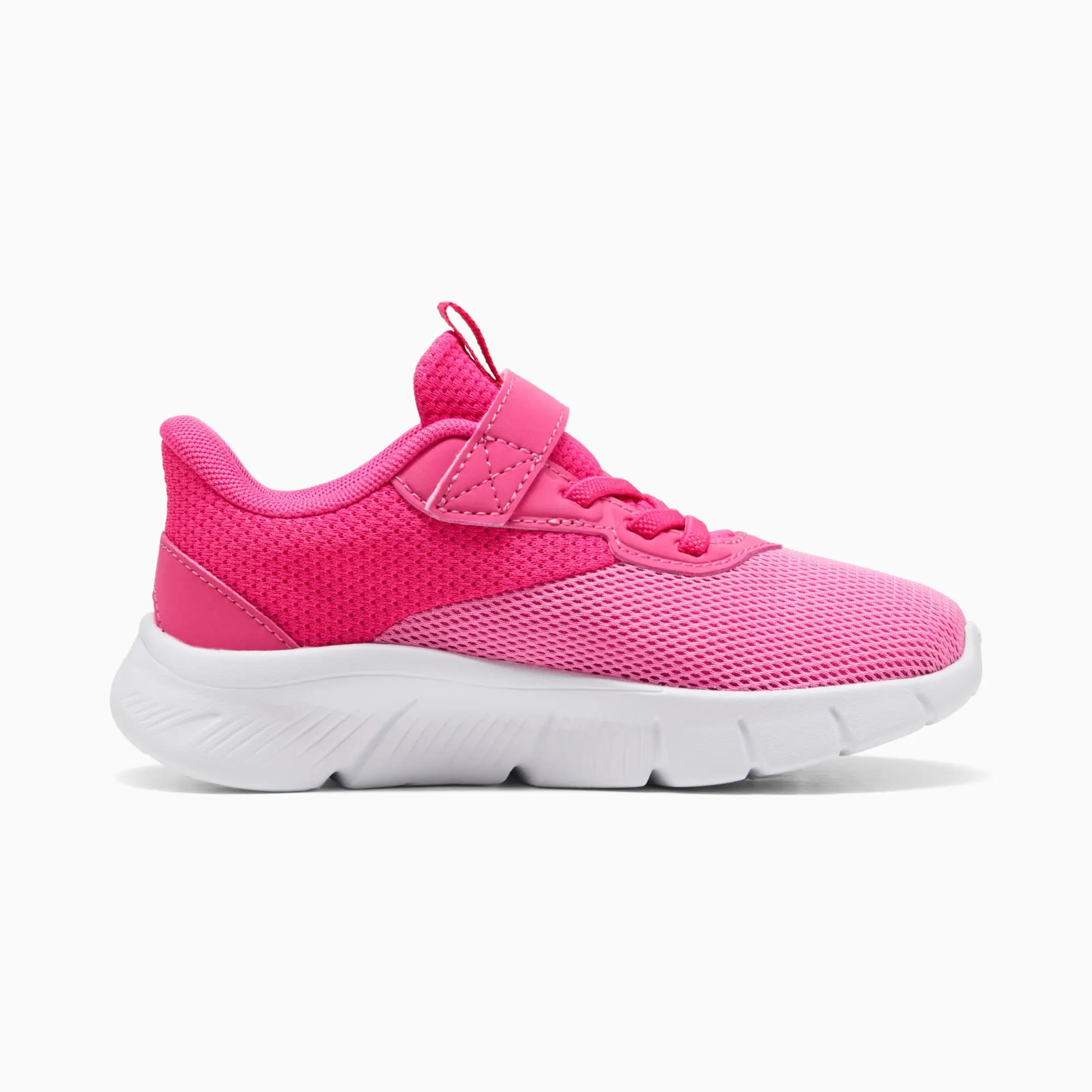 PUMA Flexfocus Modern Running Shoes Kids, Glowing Pink/Posie Pink/White, size 1