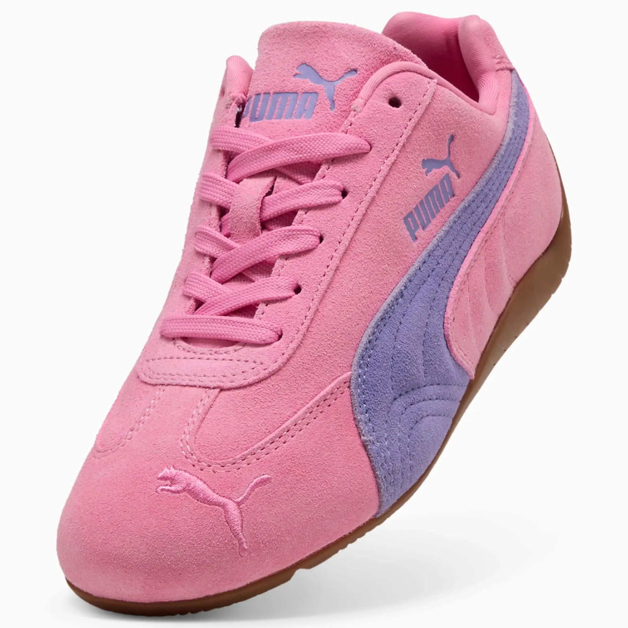PUMA SpeedCat Sneakers Youth, Posie Pink/Lavender Alert, size 3