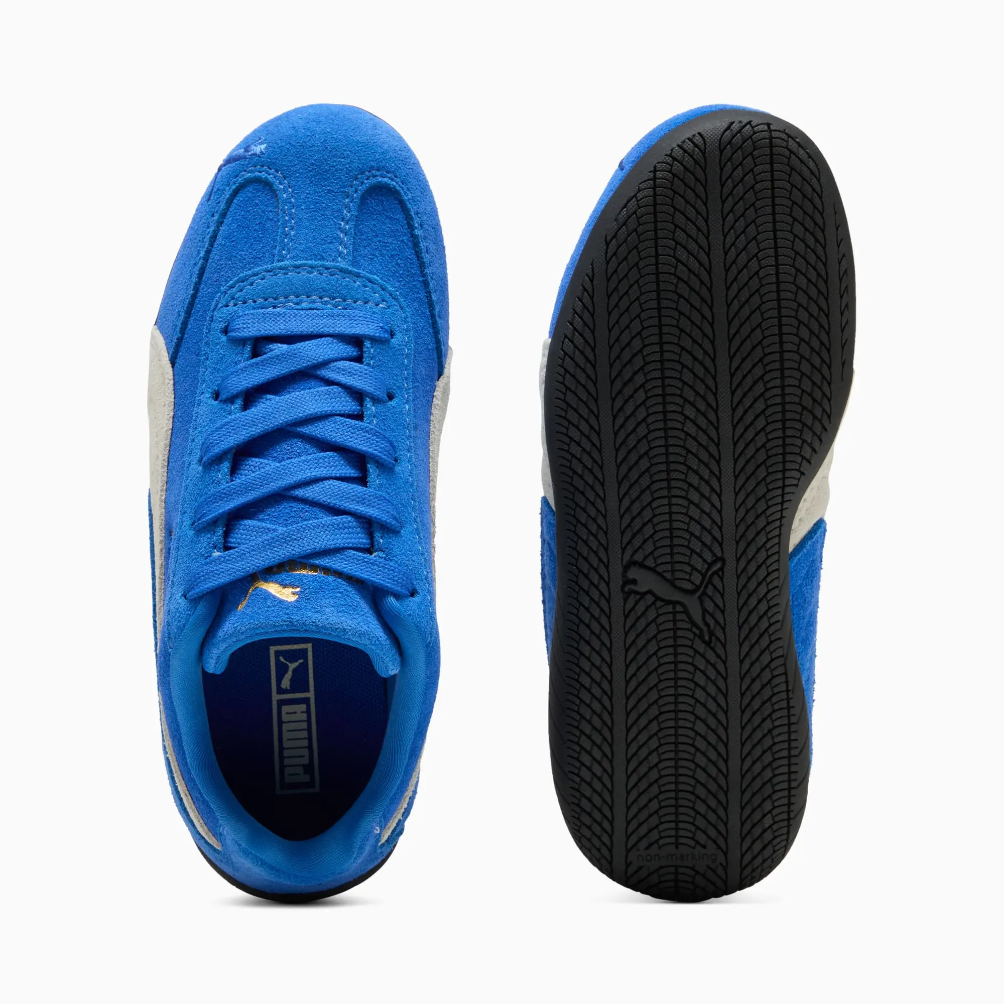 PUMA SpeedCat Sneakers Kids, Mountain Blue/Frosted Ivory, size 1