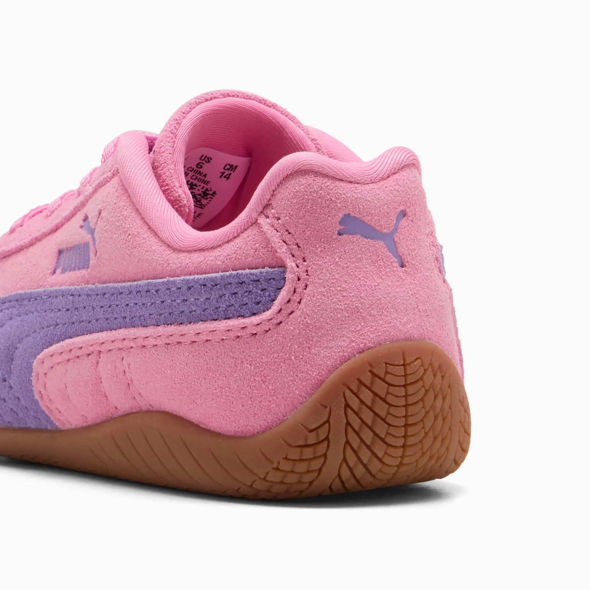 PUMA SpeedCat Sneakers Toddler, Posie Pink/Lavender Alert, size 3