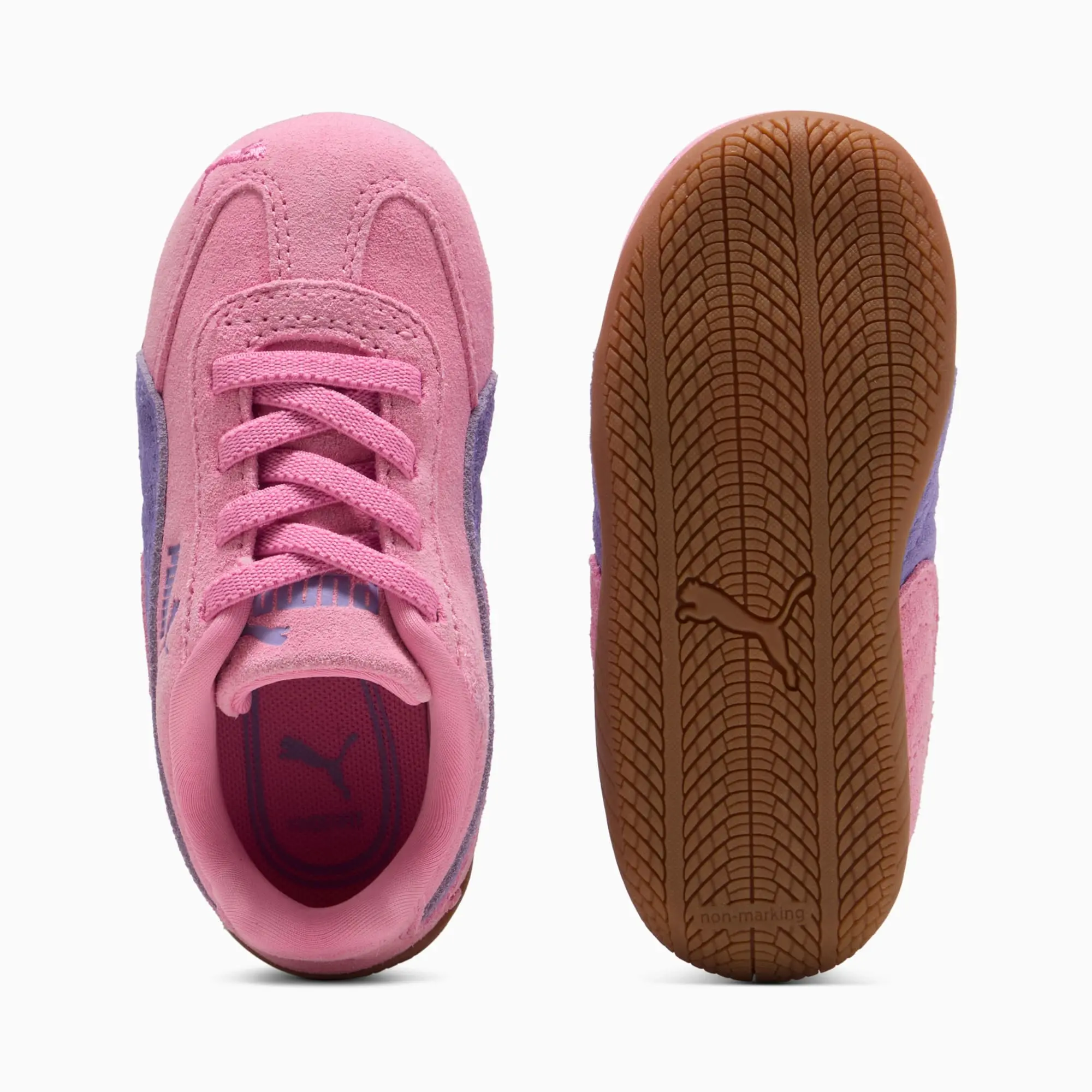 PUMA SpeedCat Sneakers Toddler, Posie Pink/Lavender Alert, size 3