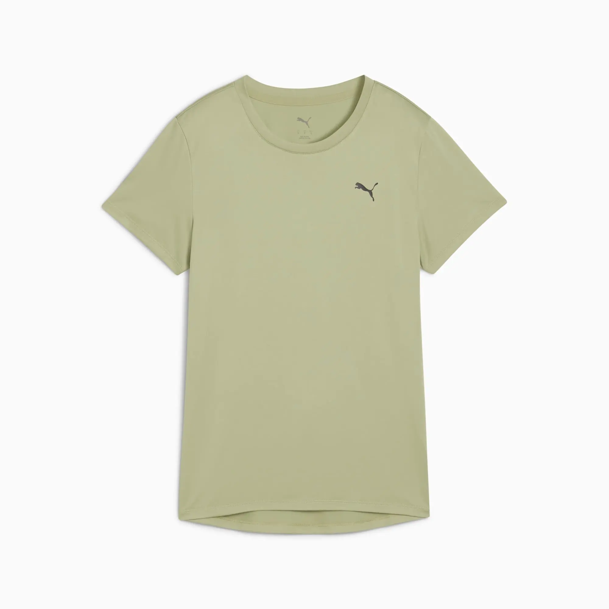PUMA Train All Day Essentials Crew Tee Women, Lux Army, size 3XL