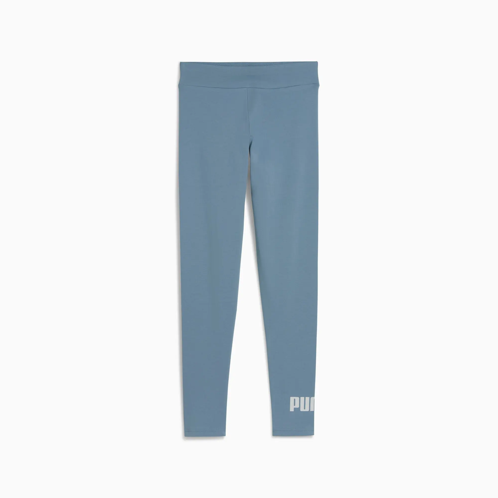 PUMA Ess No. 1 Logo Leggings Youth, Cool Blue, size 11-12 Youth