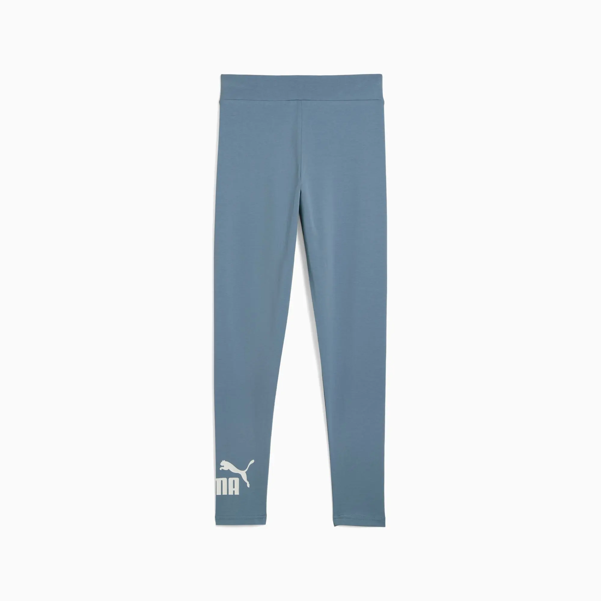 PUMA Ess No. 1 Logo Leggings Youth, Cool Blue, size 11-12 Youth