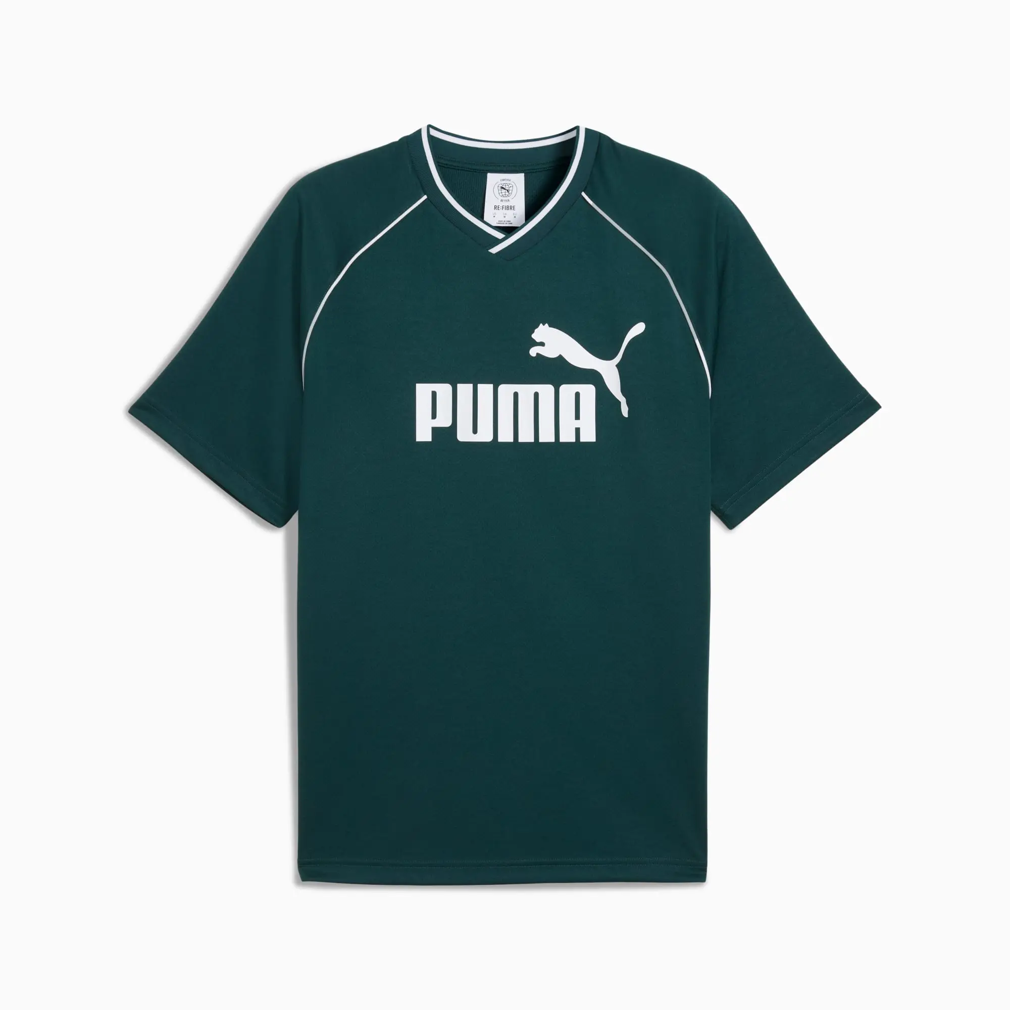 PUMA Essentials Football Jersey Men, Green Terrain, size 3XL