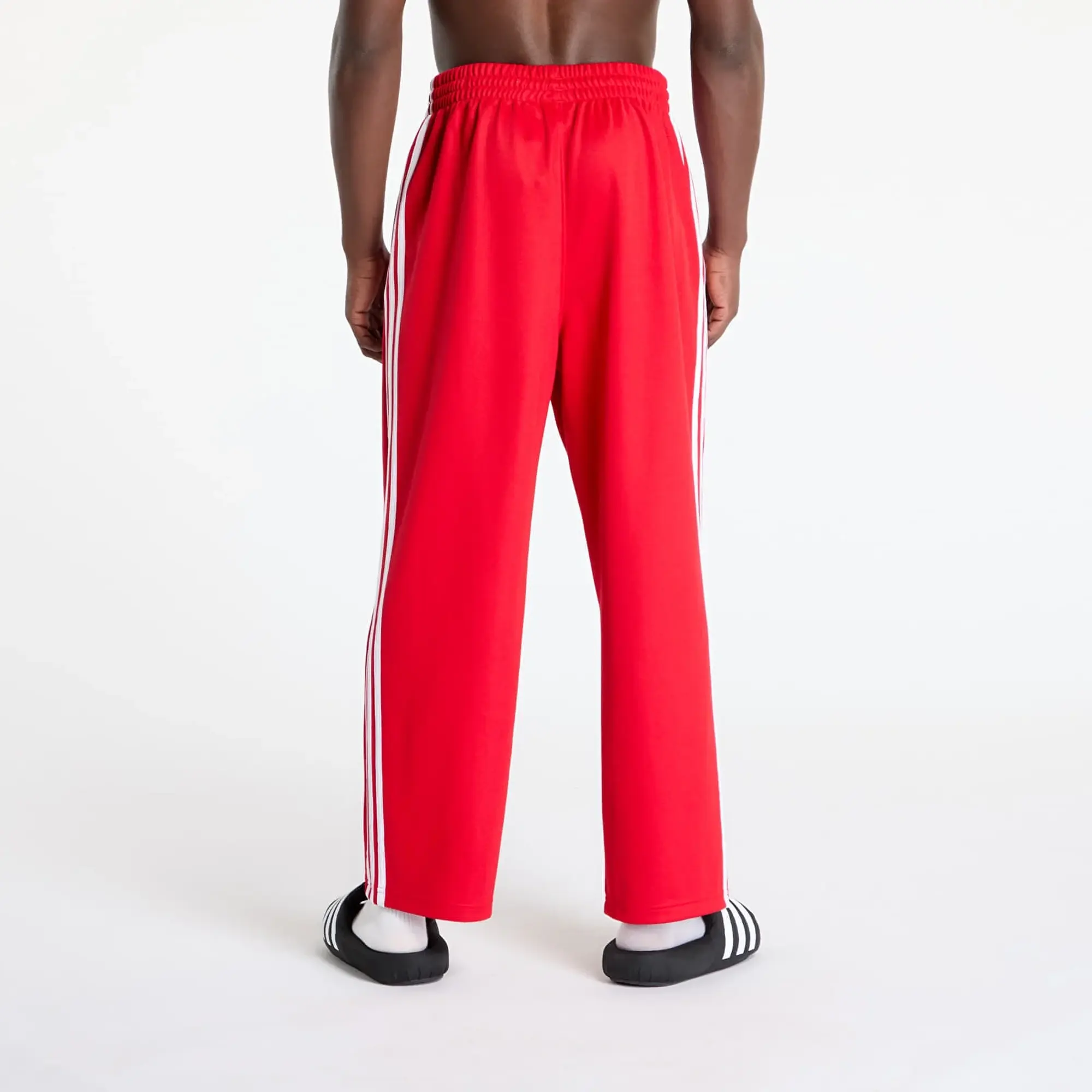 Pants Adidas Adicolor Baggy Fit Firebird Track Pants Better Scarlet/ Medium Grey Heather S