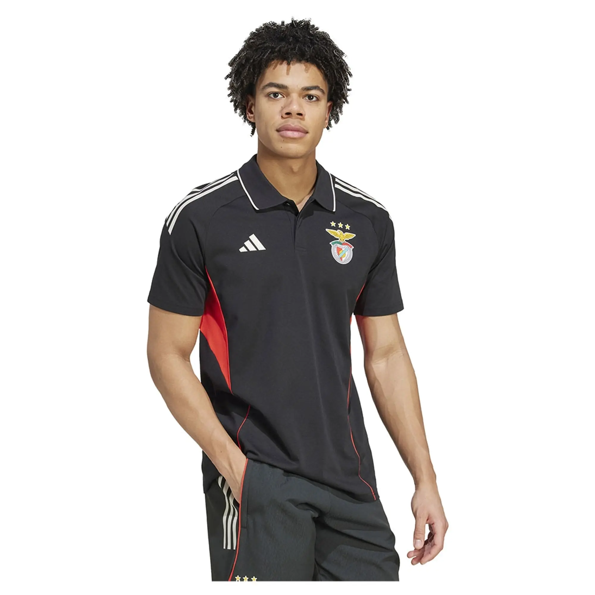 Adidas Benfica Tiro 25 Competition Short Sleeve Polo