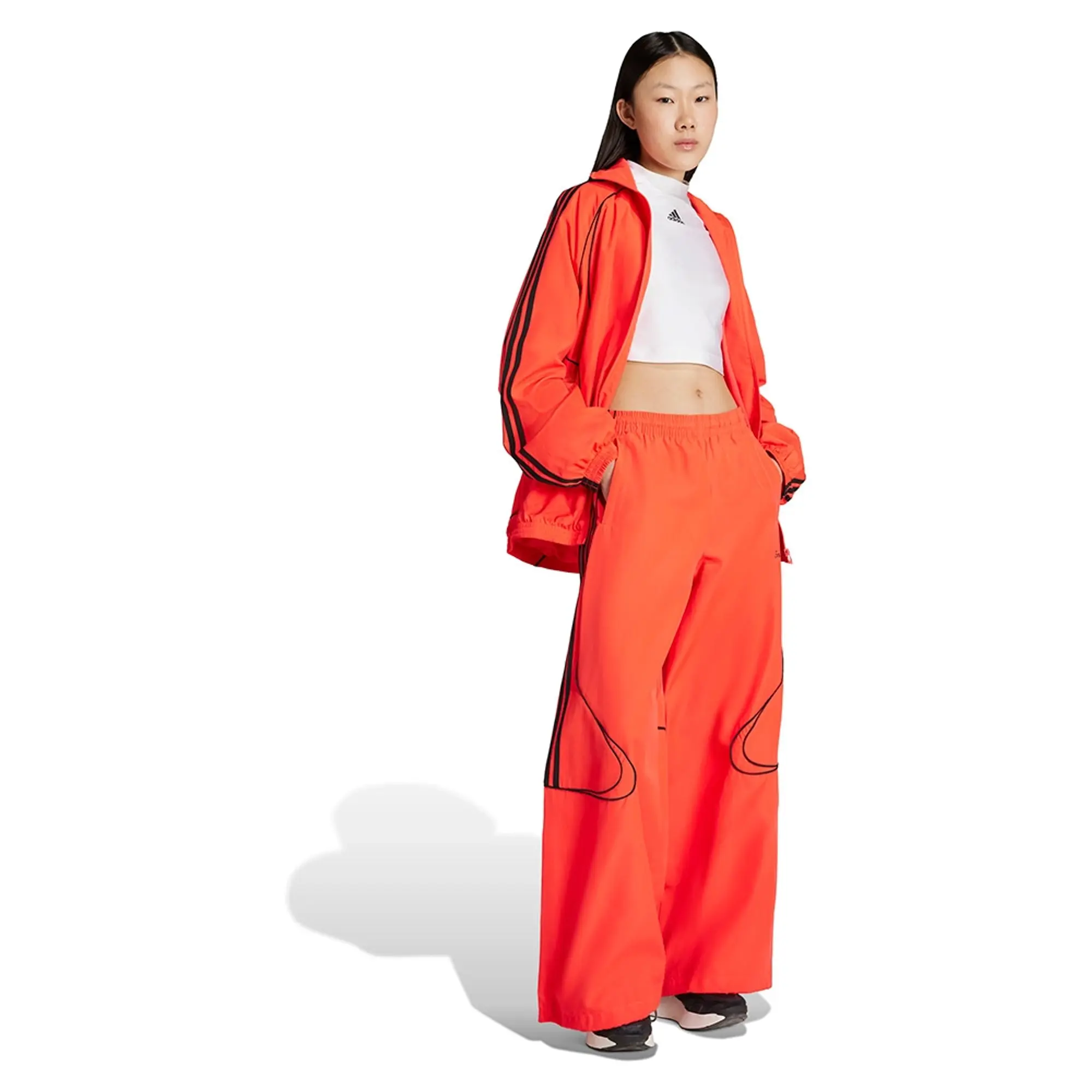 Adidas Originals Teamgeist Adicolor Oversized Woven Tracksuit Pants