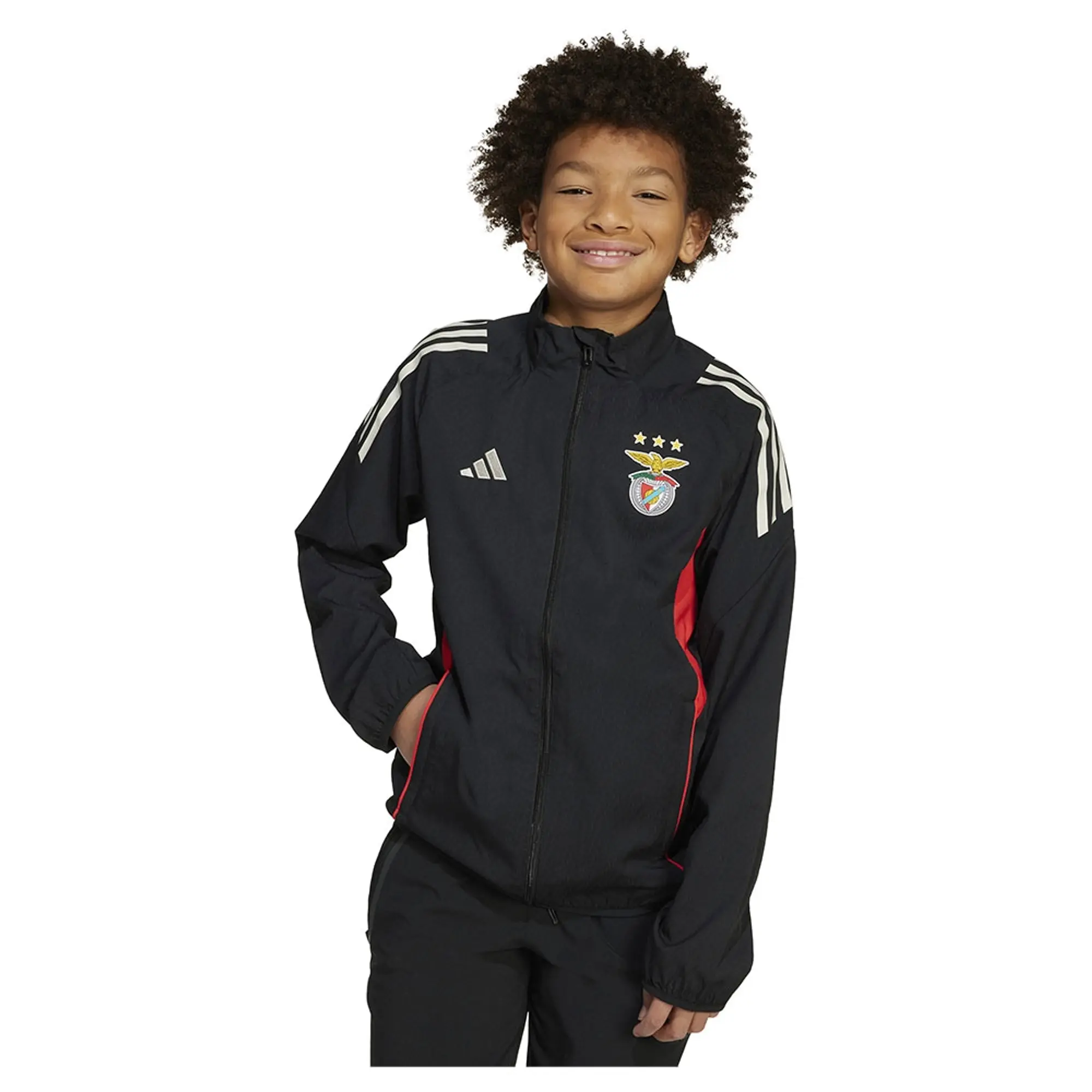Adidas Benfica Tiro 25/26 Competition Presentation Junior Jacket