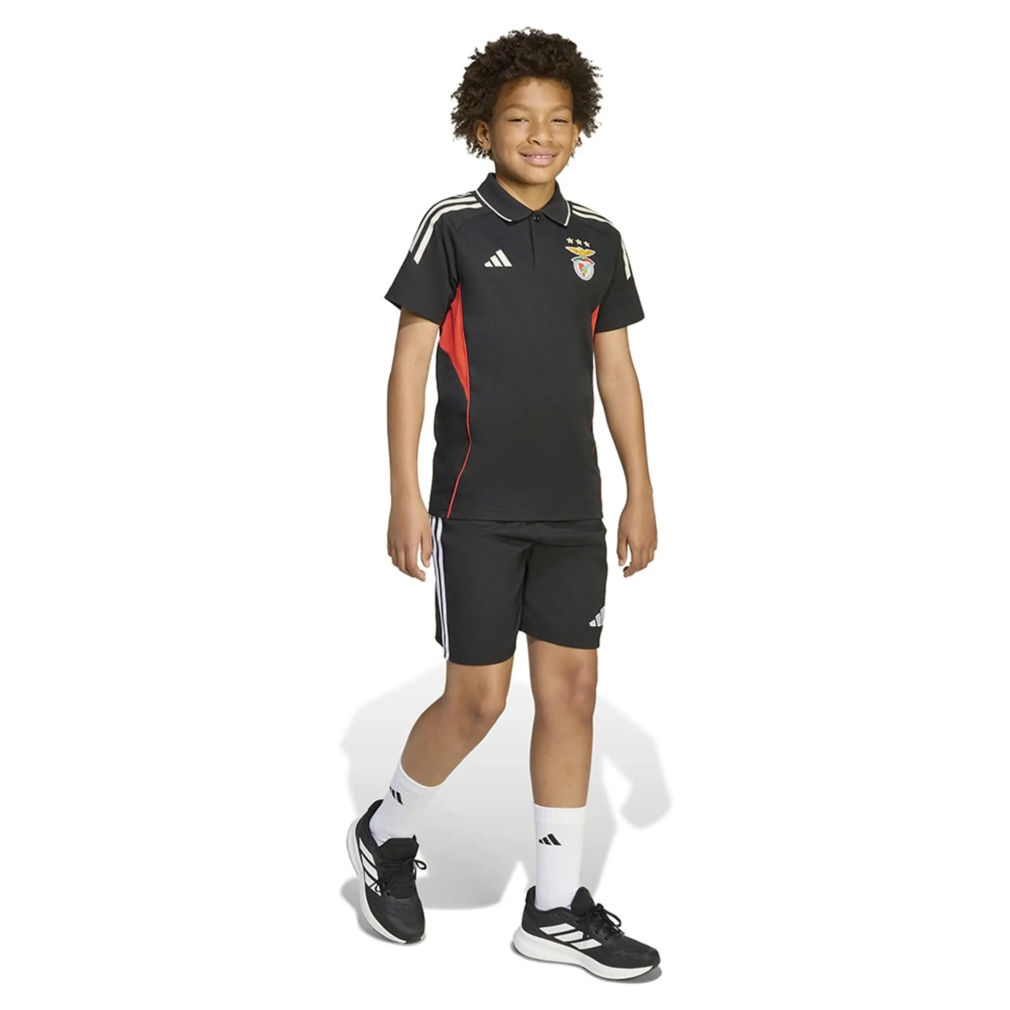 Adidas Benfica Tiro 25 Competition Short Sleeve Polo