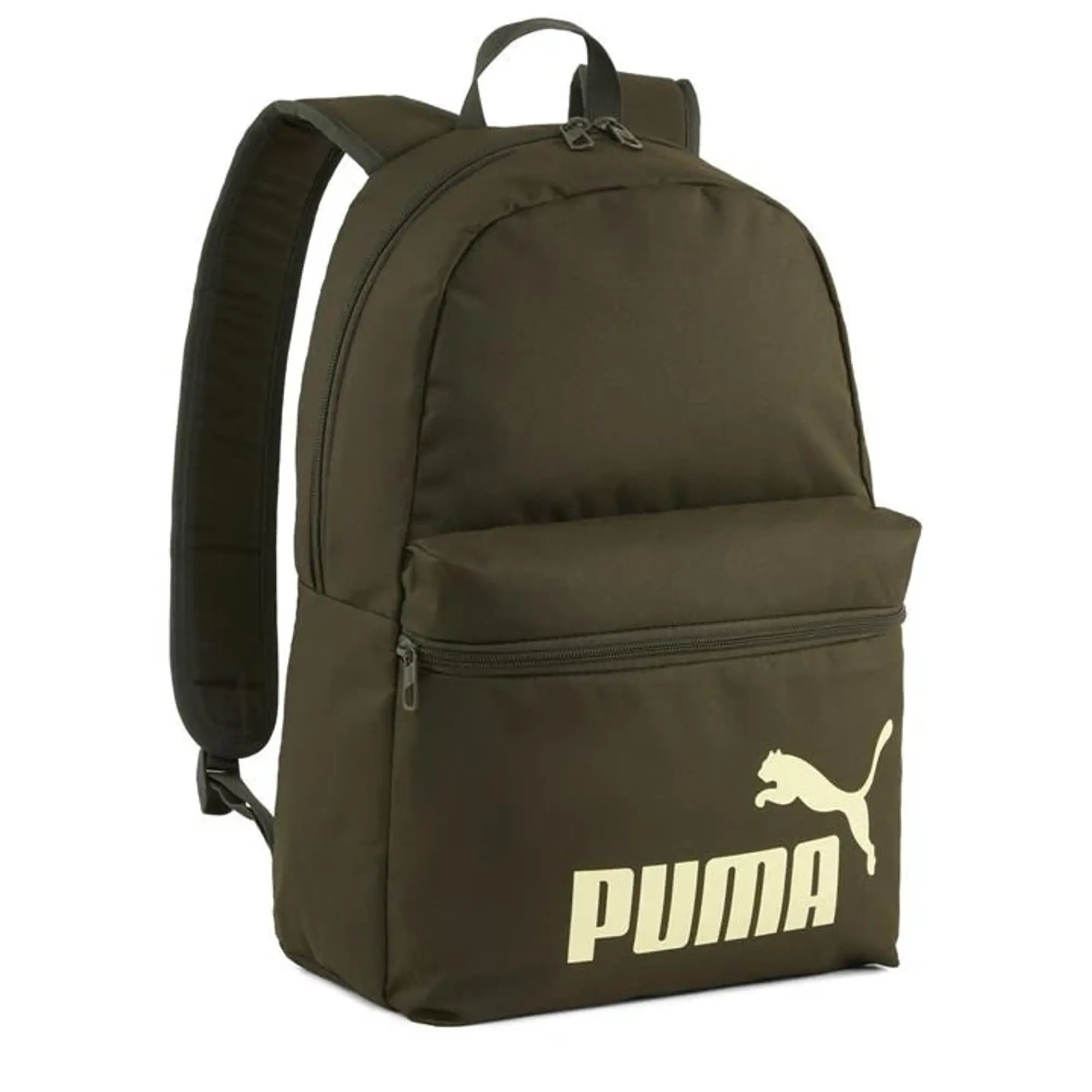 PUMA Phase Backpack, Dark Olive/Gold Moon