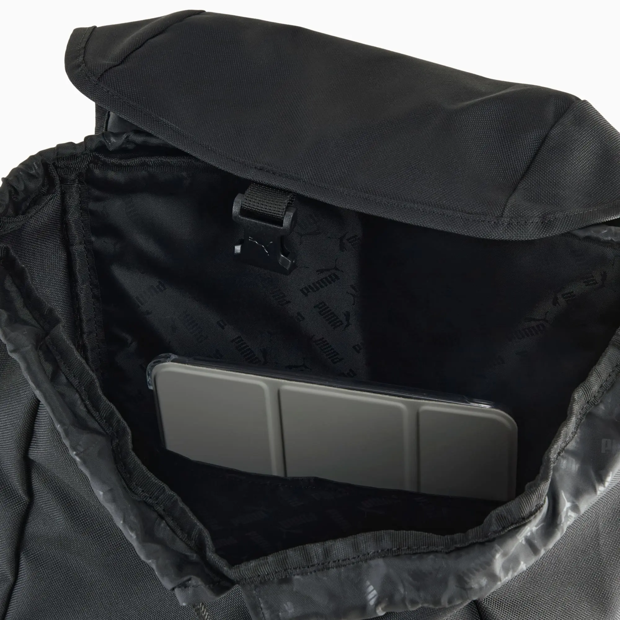 PUMA Phase Hooded 20L Backpack Youth, Black