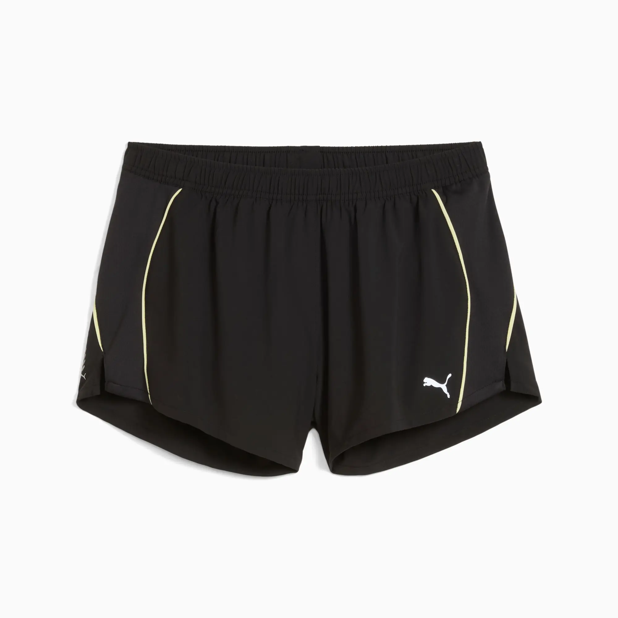 PUMA Velocity 3" Running Shorts Women, Black/Gold Moon, size 3XL
