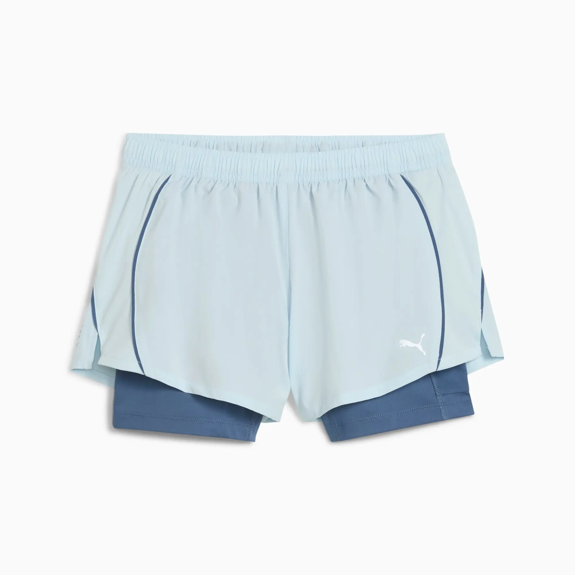 PUMA Velocity 2In1 3" Running Shorts Women, Sea Glass, size 3XL