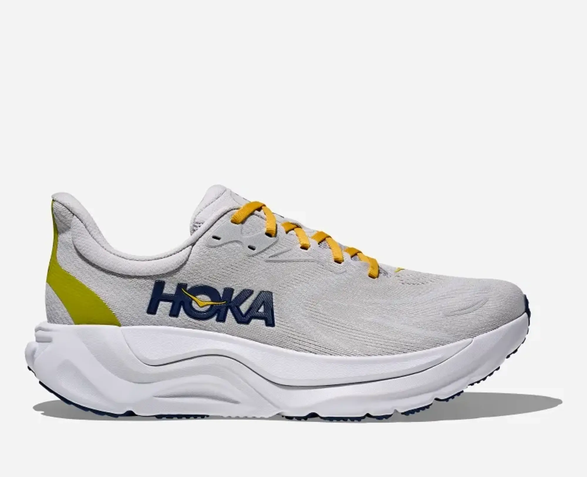 Hoka Men's Arahi 8 Road Running Shoes In Stardust/Cosmic Grey