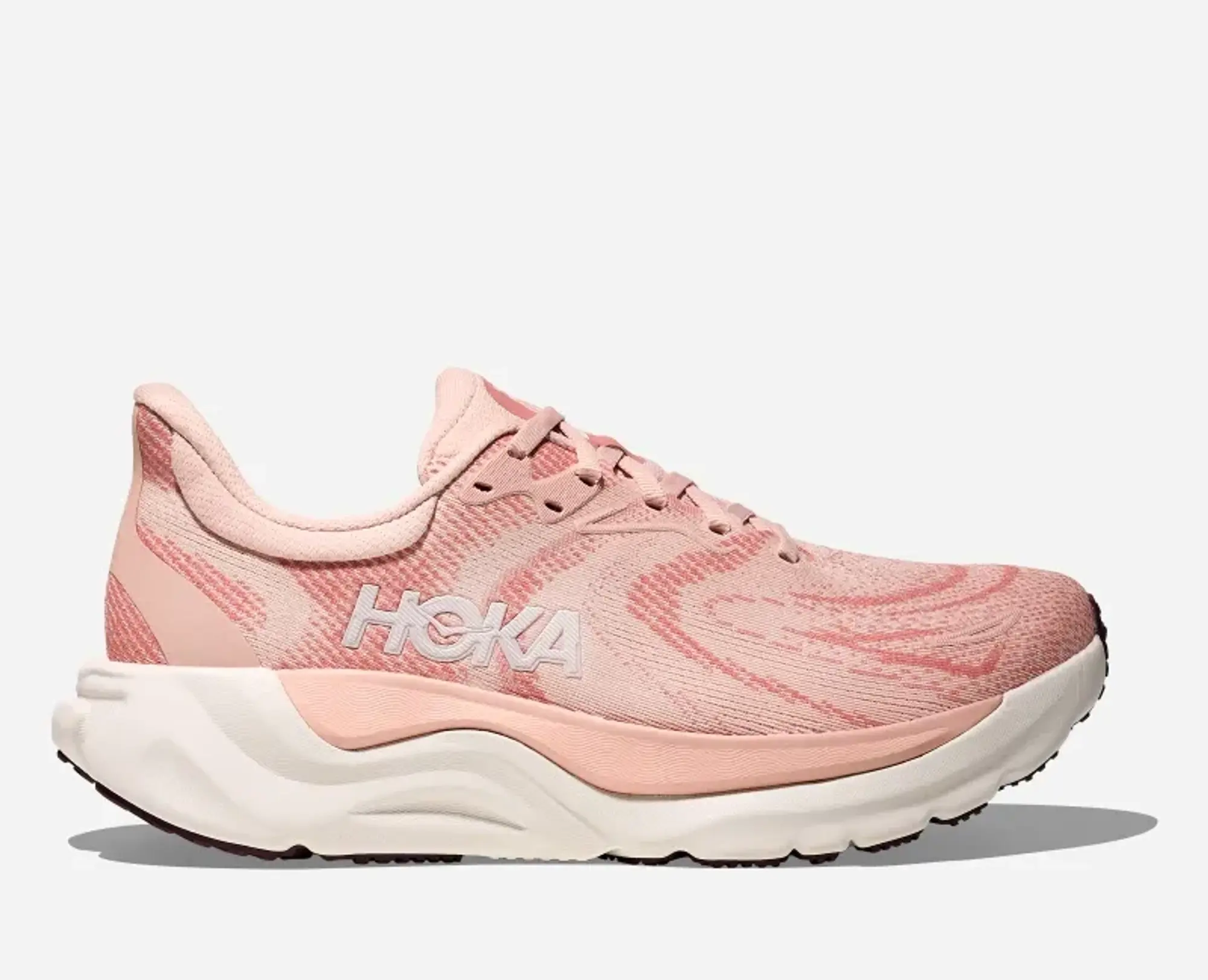 Hoka Women's Arahi 8 Road Running Shoes In Blush/Rose Latte
