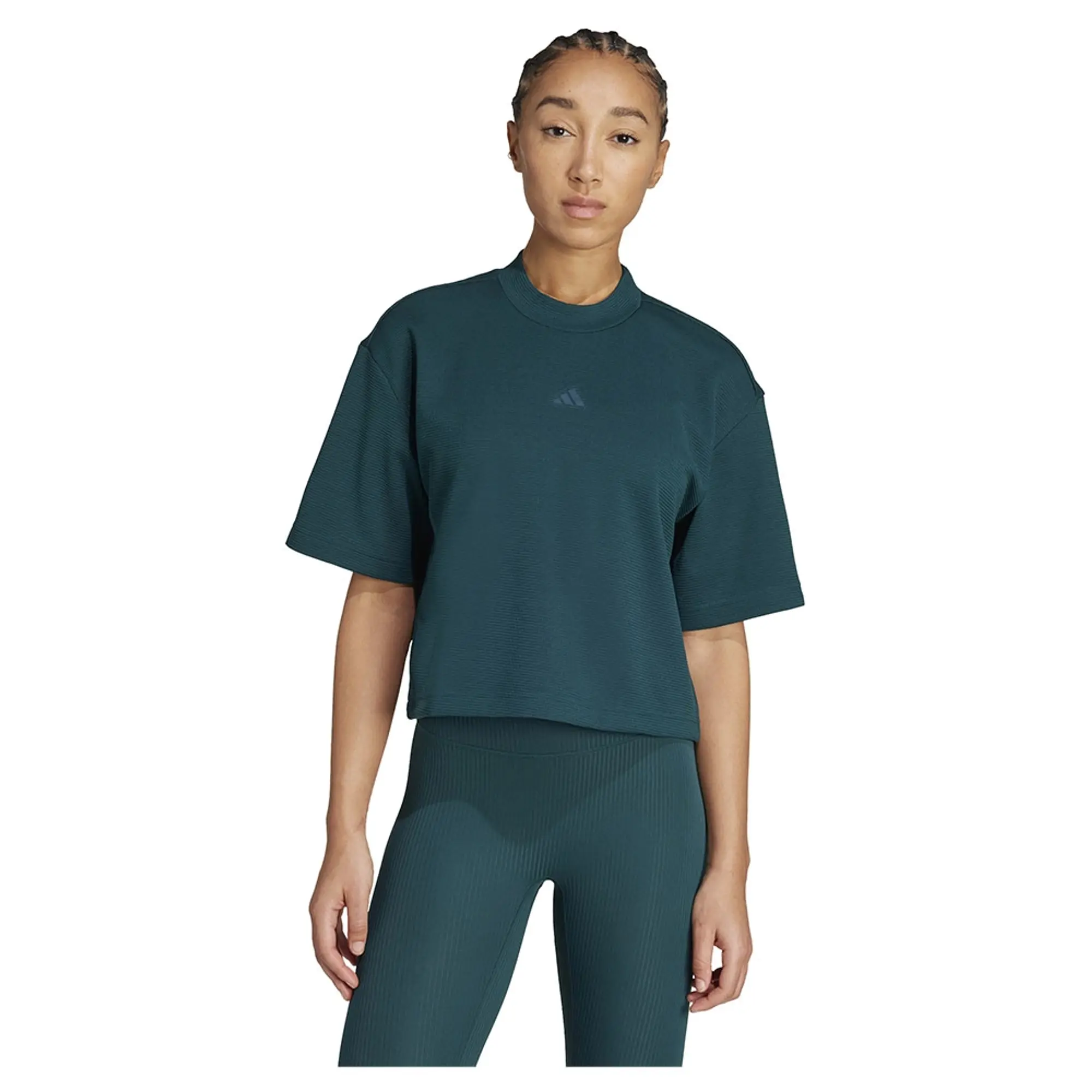 Adidas Yoga Motion Waffle Short Sleeve T-shirt