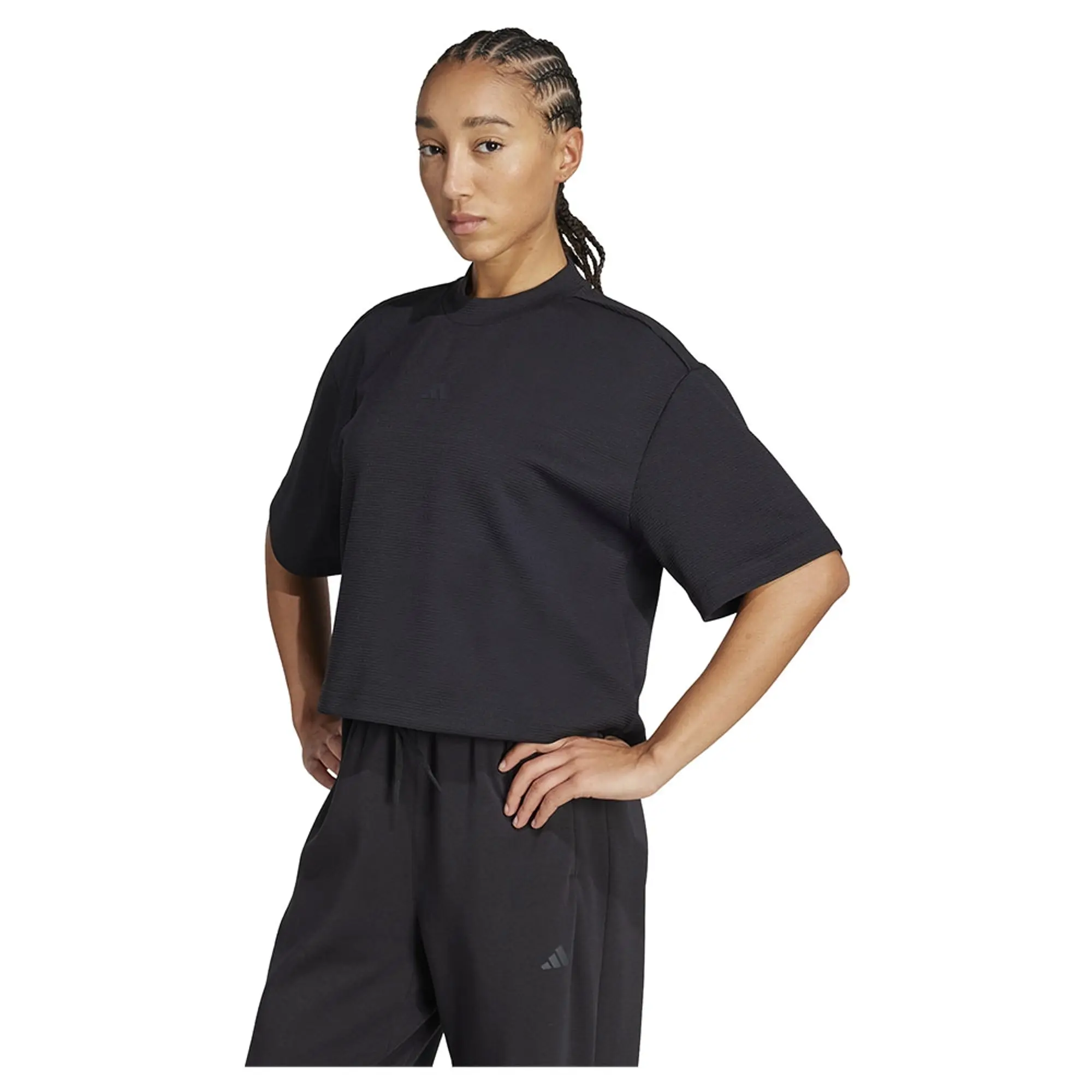 Adidas Yoga Motion Waffle Short Sleeve T-shirt
