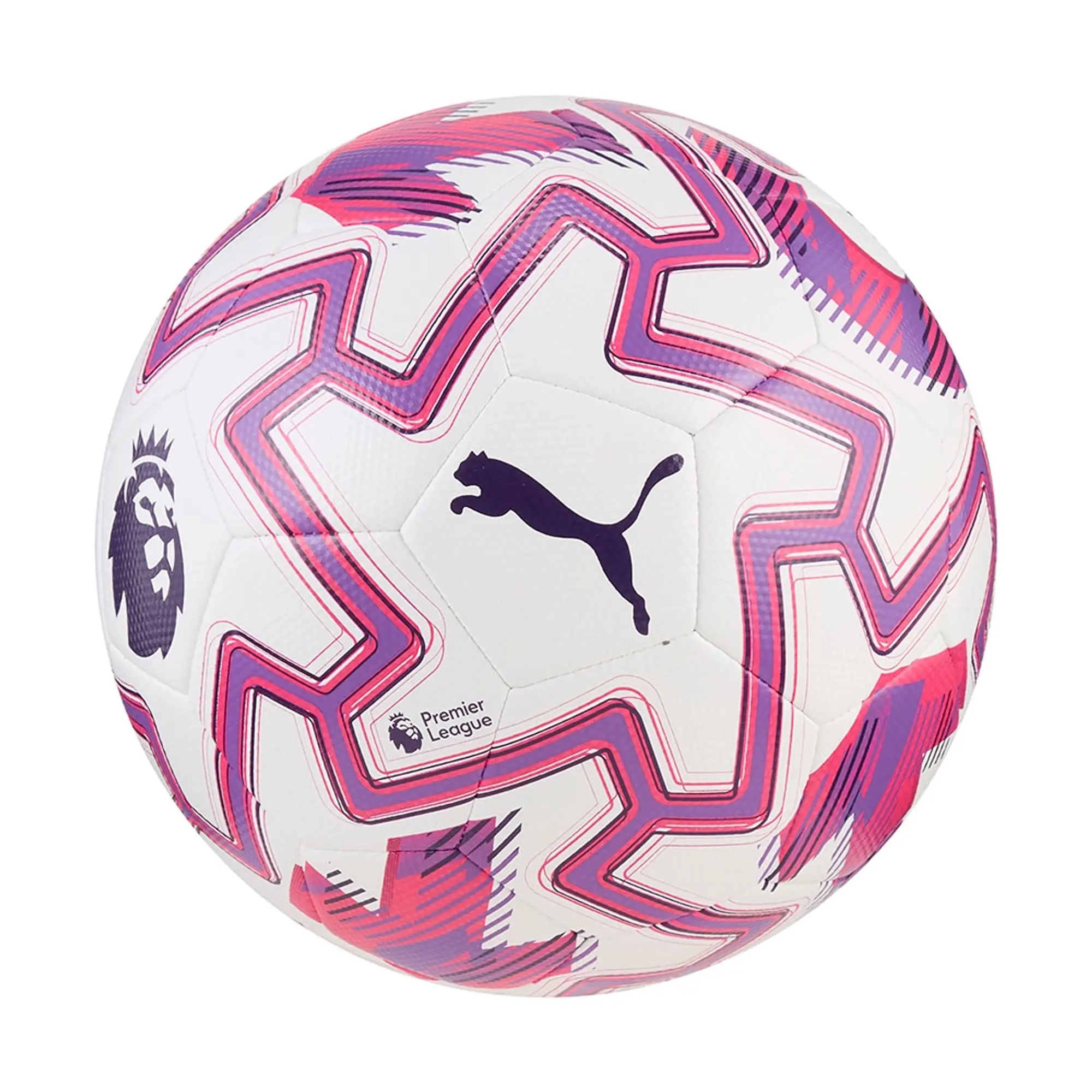 PUMA Orbita Cup Premier League Brilliance Football, White/Multicolor
