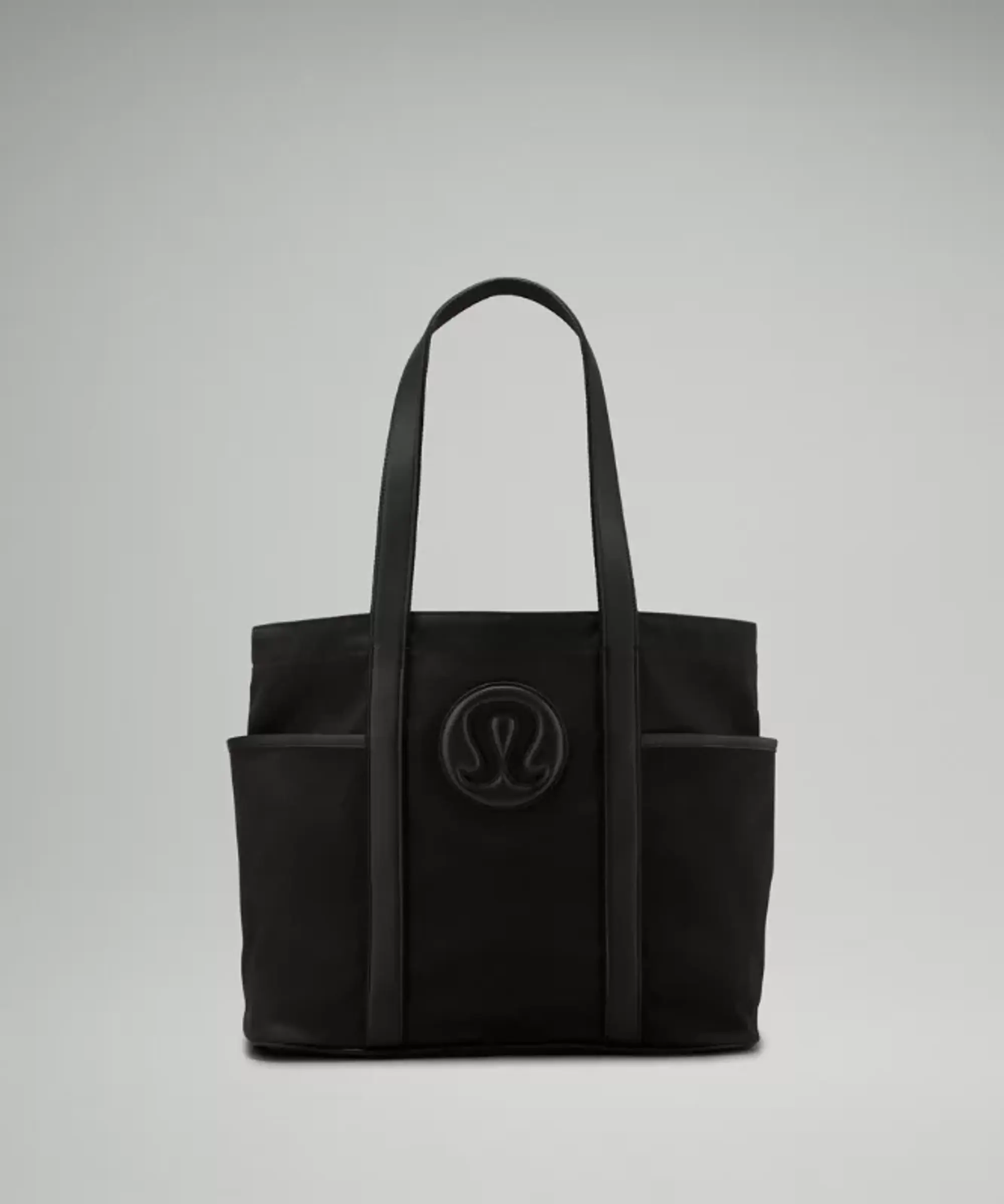 lululemon – Daily Multi-Pocket Canvas Tote Bag 20L – Color Black