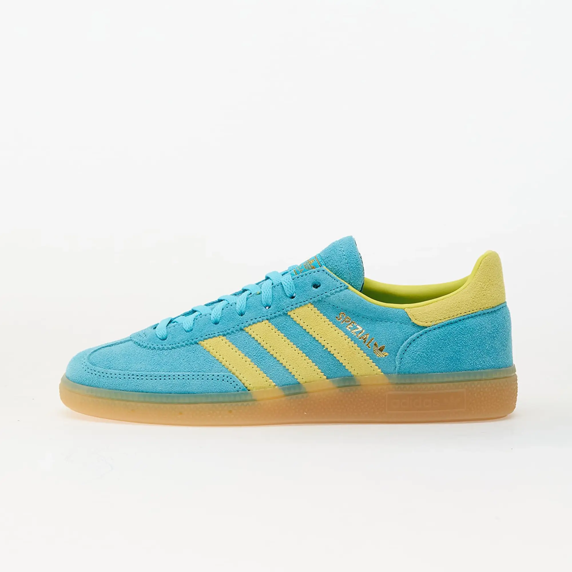 Sneakers Adidas Handball Spezial W Bluglo/ Bright Yellow/ Gold Metallic Eur 39 1/3