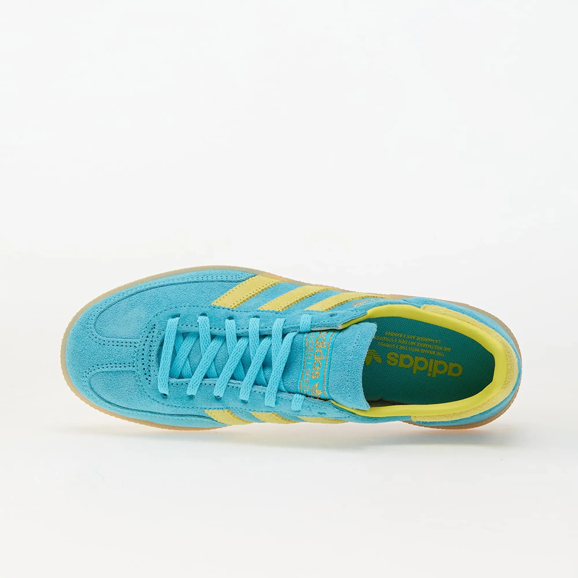 Sneakers Adidas Handball Spezial W Bluglo/ Bright Yellow/ Gold Metallic Eur 39 1/3