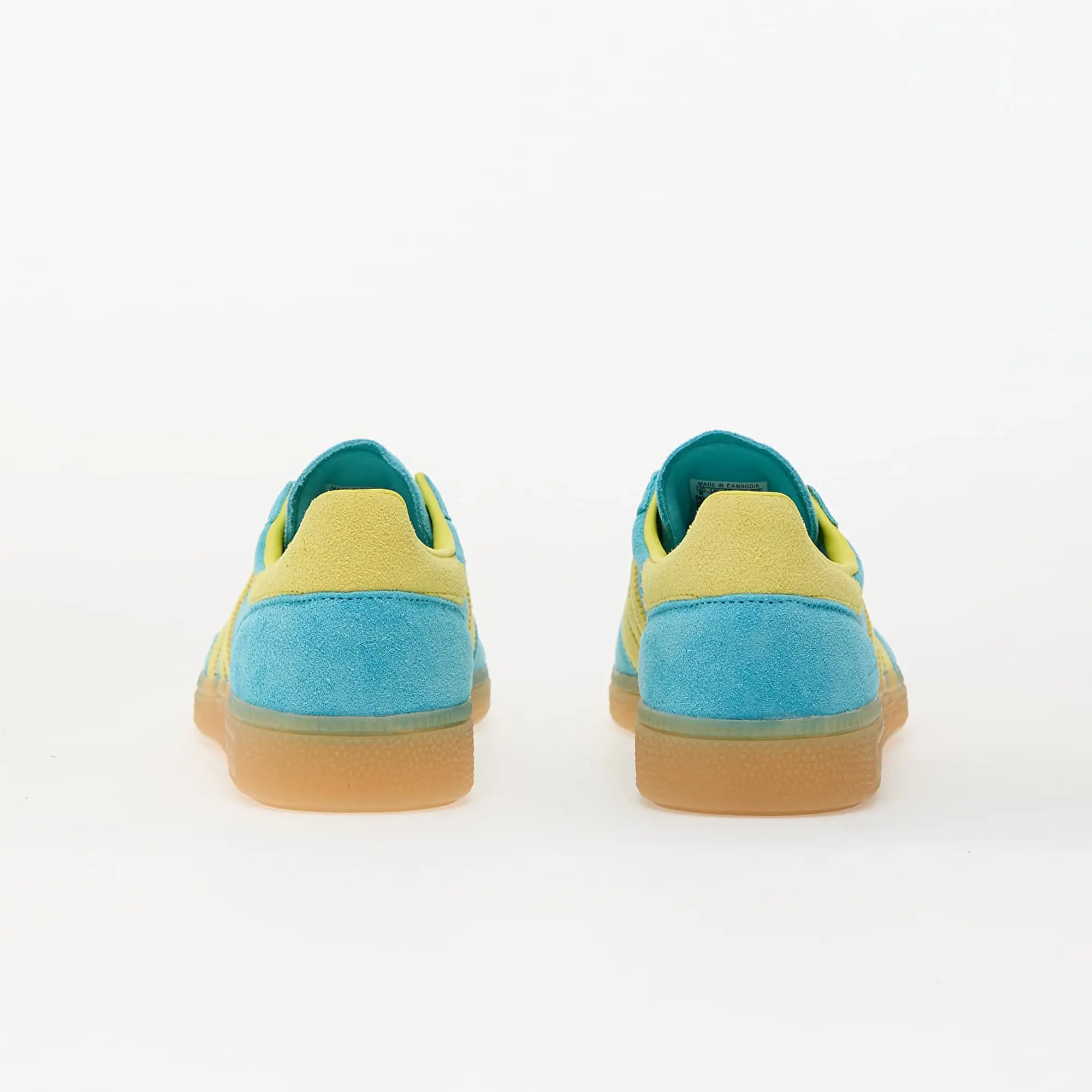 Sneakers Adidas Handball Spezial W Bluglo/ Bright Yellow/ Gold Metallic Eur 39 1/3