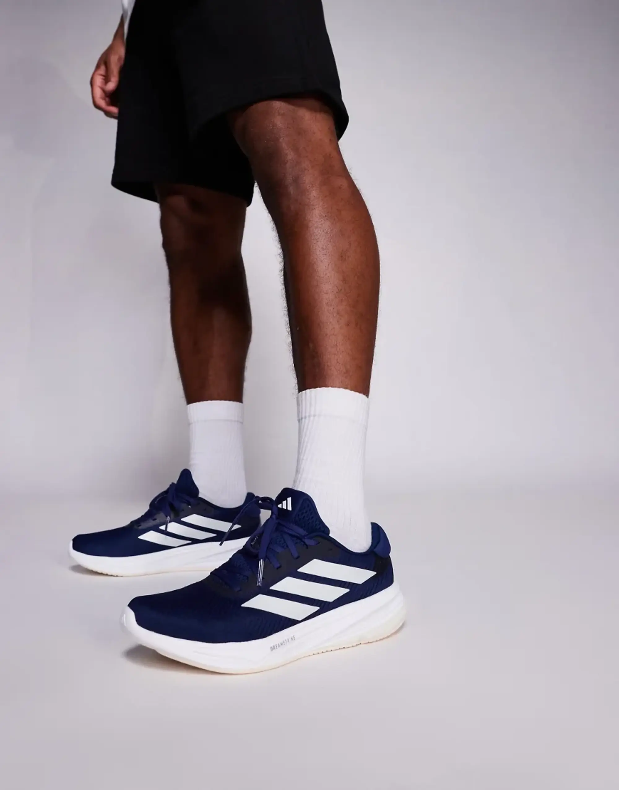 Adidas Running Supernova Ease Trainers In Navy And Grey