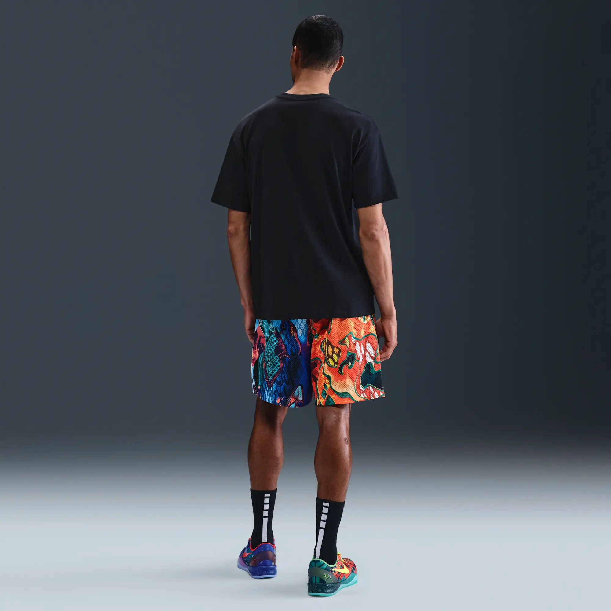 Kobe Nike 6 Dri-FIT Reversible Basketball Shorts - Black - Polyester