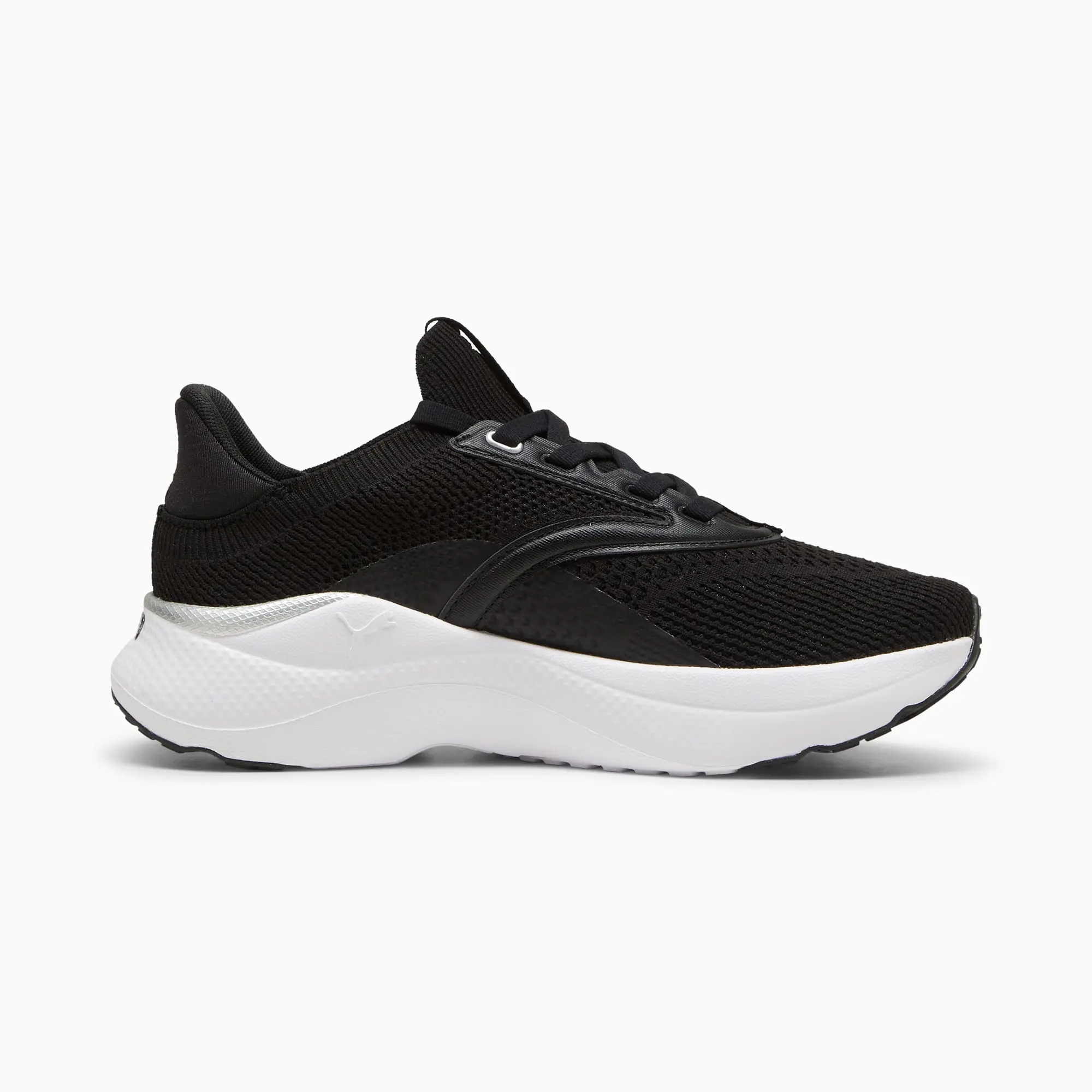 PUMA Softride Mayve Running Shoes Women, Black/White, size 3