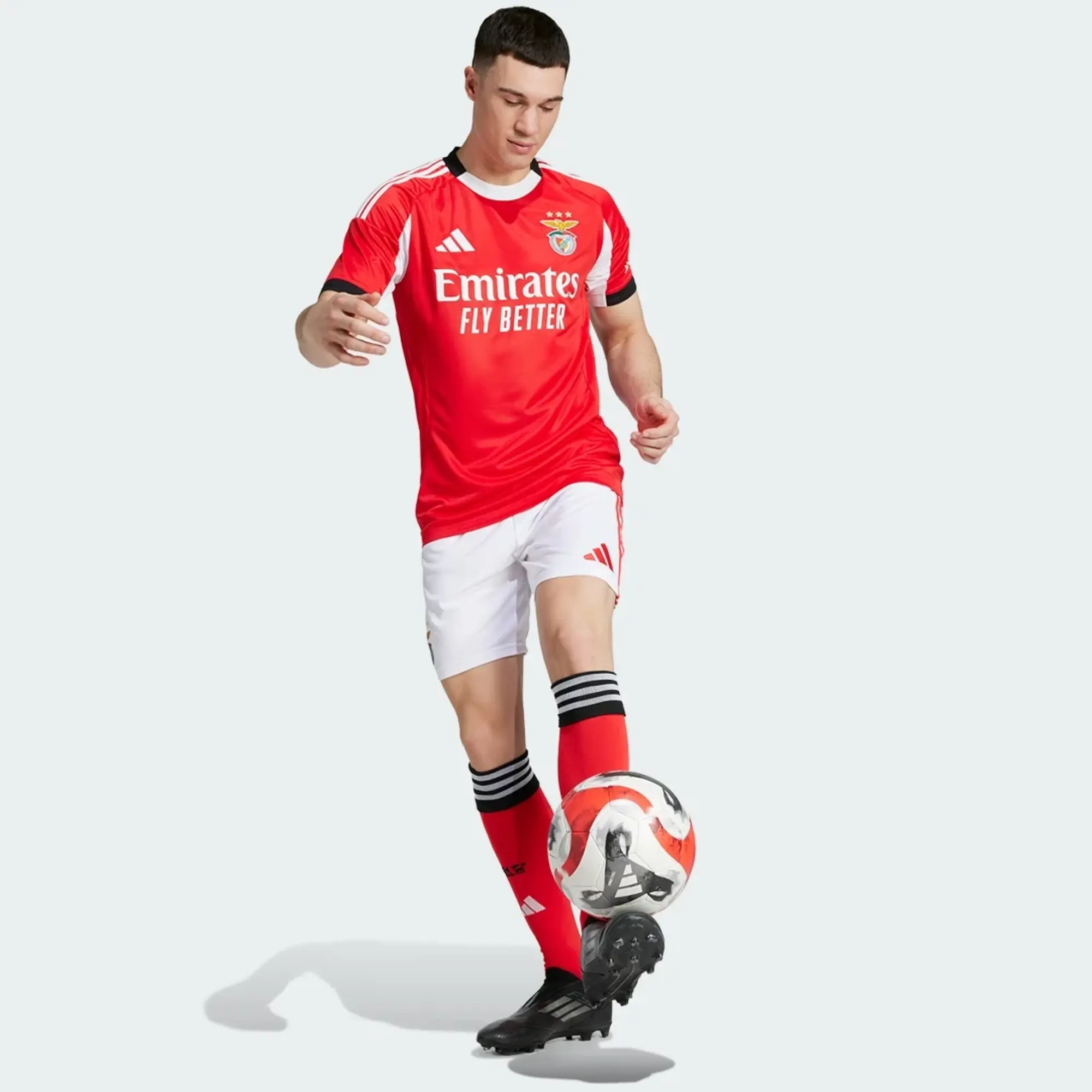 adidas Benfica 25/26 Home Shorts