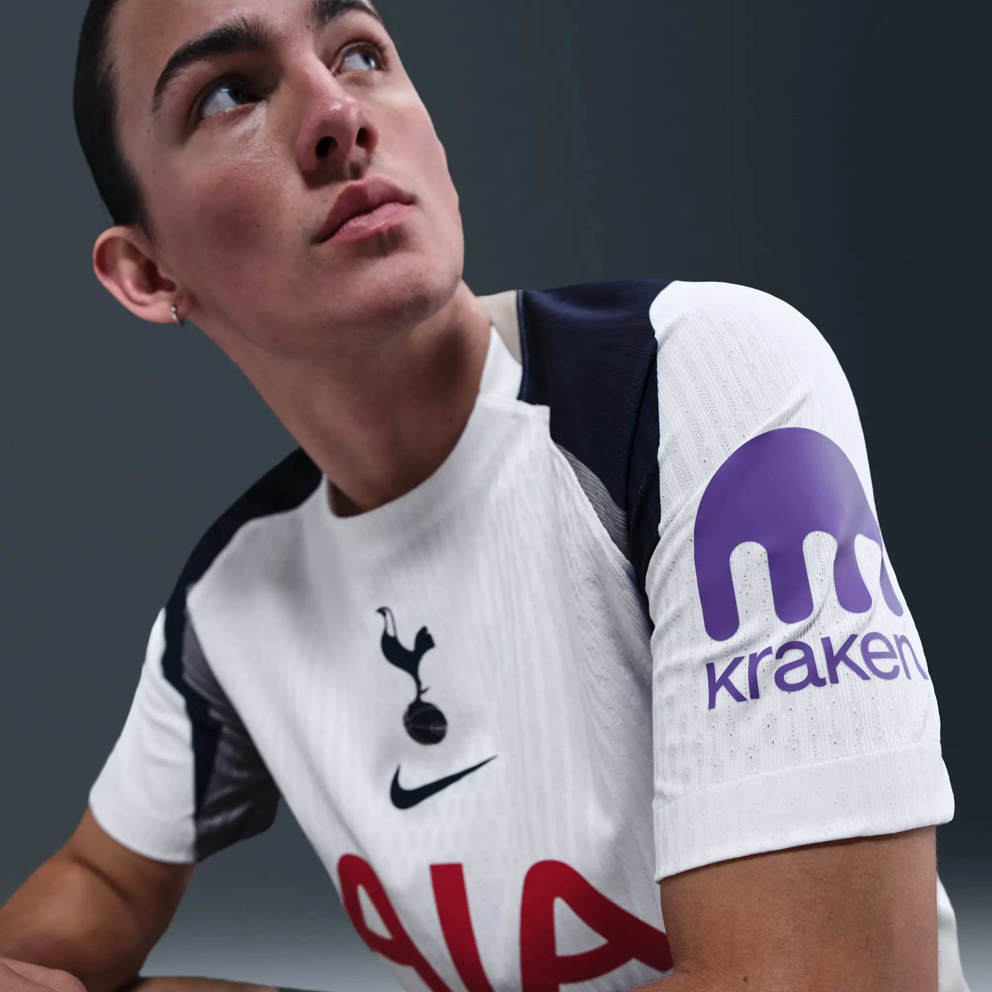 Tottenham Hotspur 2025/26 Match Home Men's Nike Dri-FIT ADV Football Authentic Shirt - White - Sustainable Materials