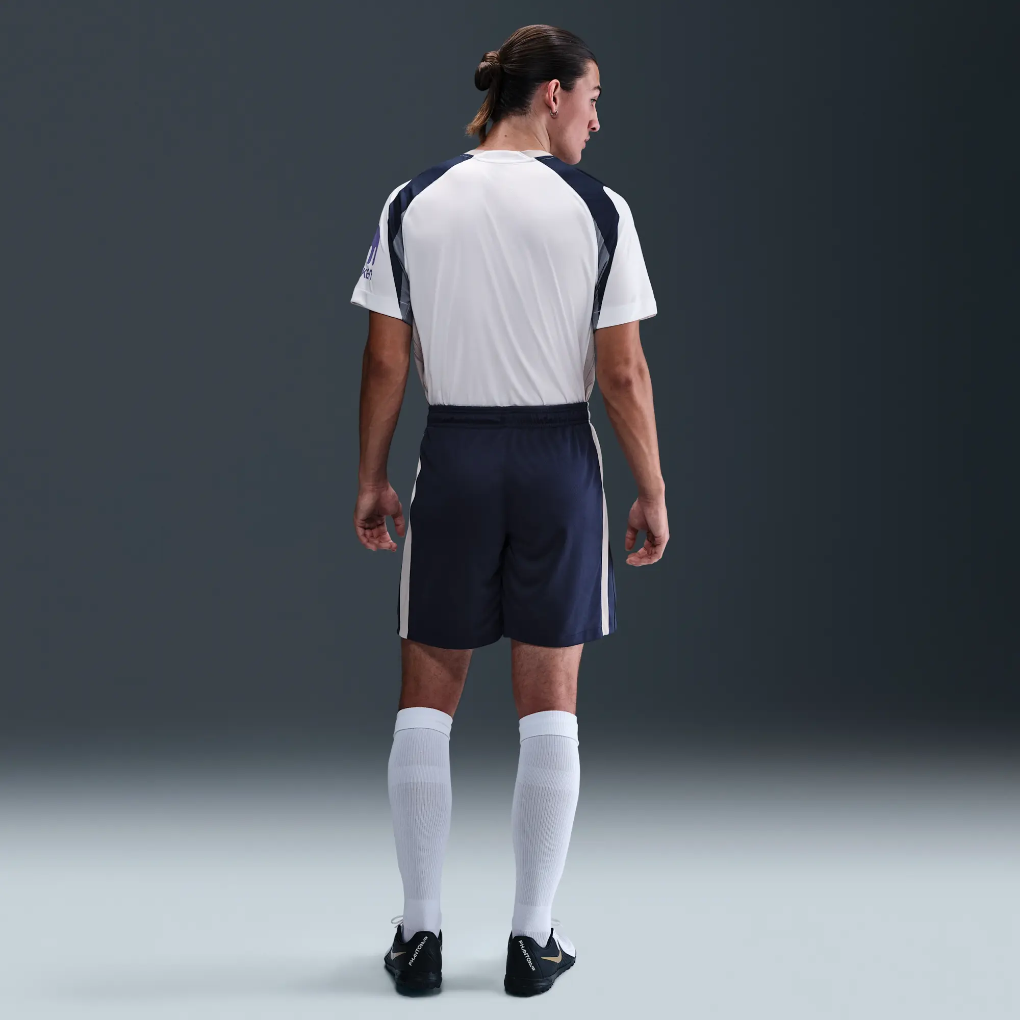 Tottenham Hotspur 2025/26 Stadium Home Men's Nike Dri-FIT Football Replica Shorts - Blue - Sustainable Materials