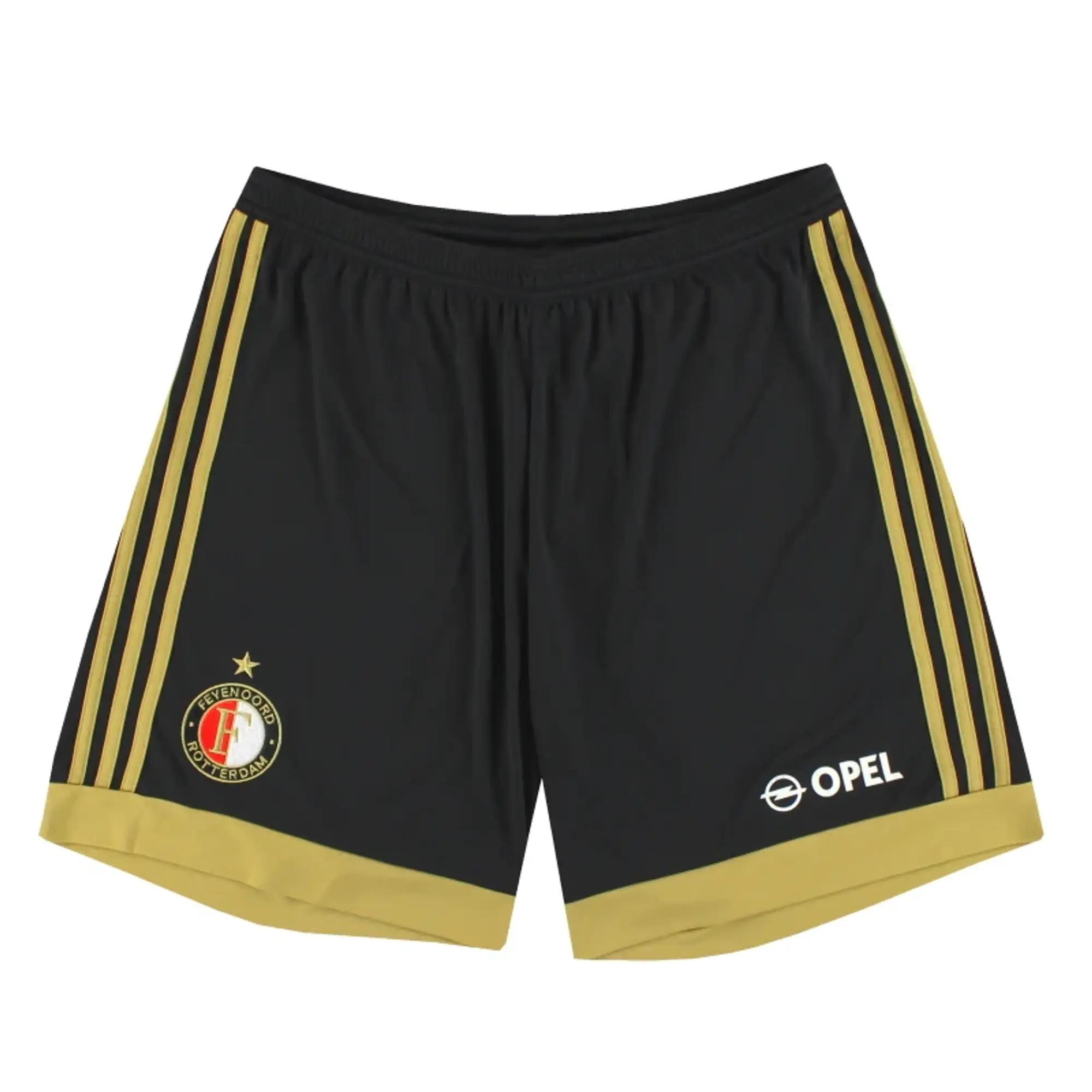 2015-16 Feyenoord adidas Home Shorts *As New* L - Feyenoord / As New / Large