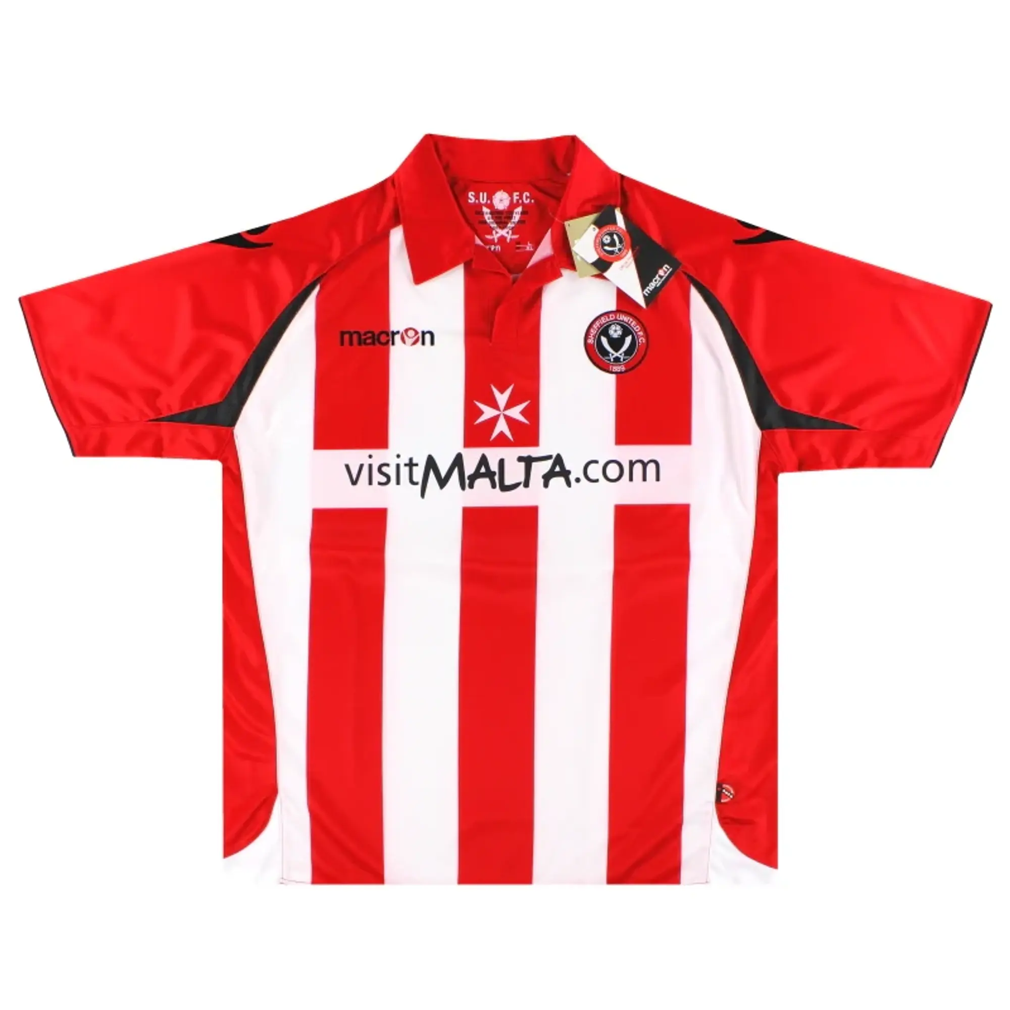 2009-10 Sheffield United Macron Home Shirt *BNIB* - Sheffield United / BNIB / Medium