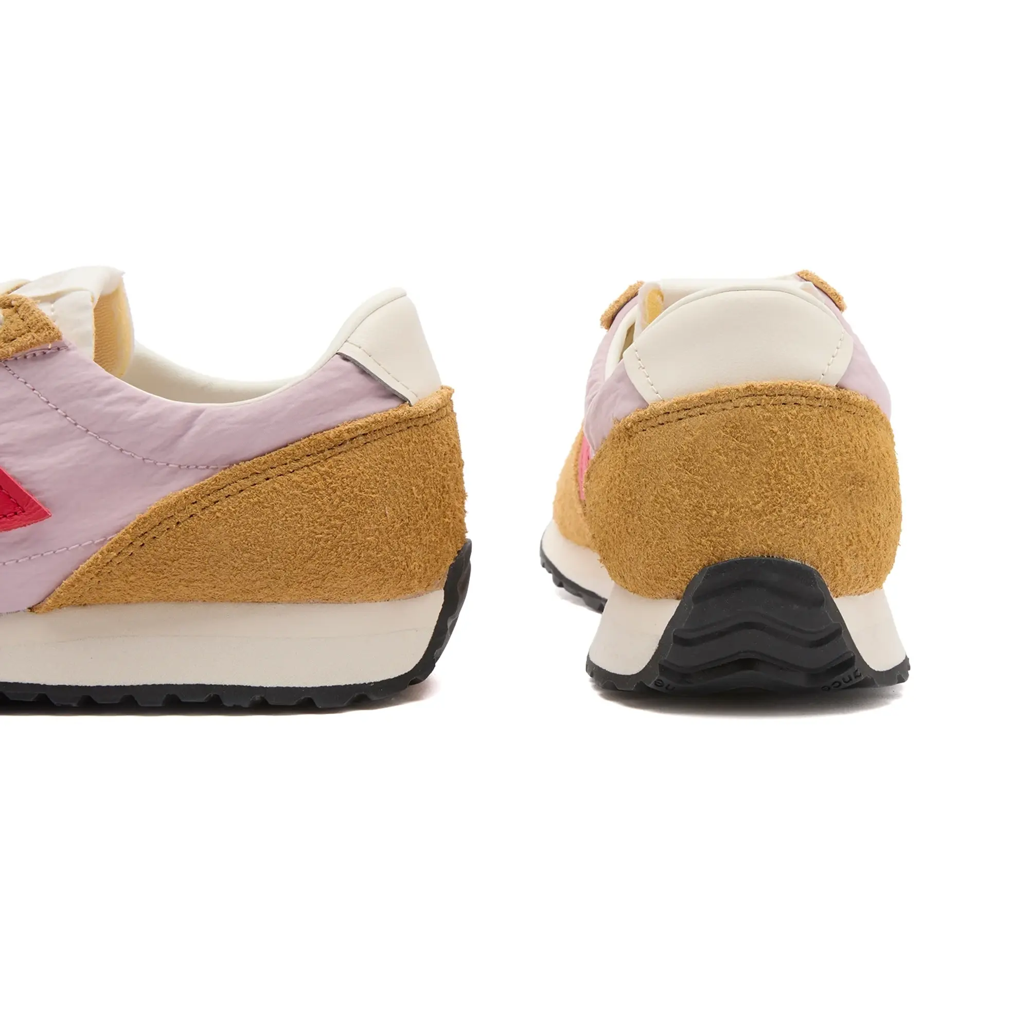 New Balance Unisex 471 in Beige/Pink/Red Suede/Mesh