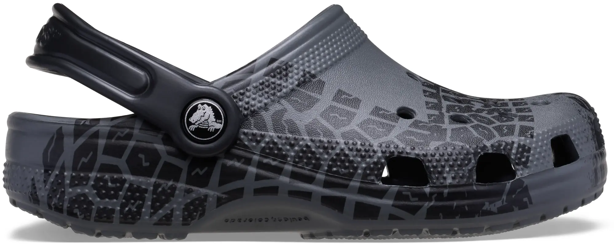 Crocs | Kids | Toddler Classic Tire Print | Clogs | Slate Grey | C4