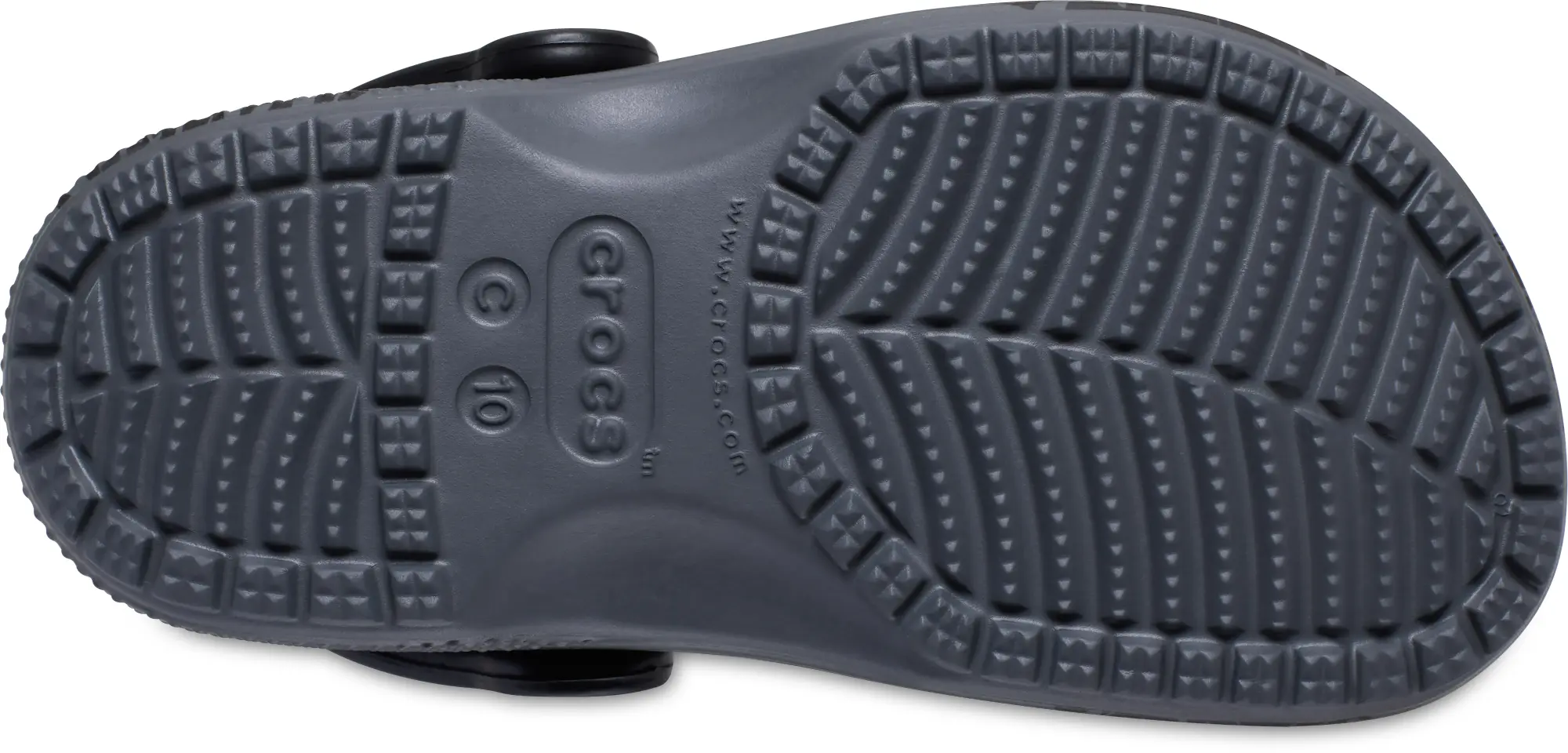 Crocs | Kids | Toddler Classic Tire Print | Clogs | Slate Grey | C4