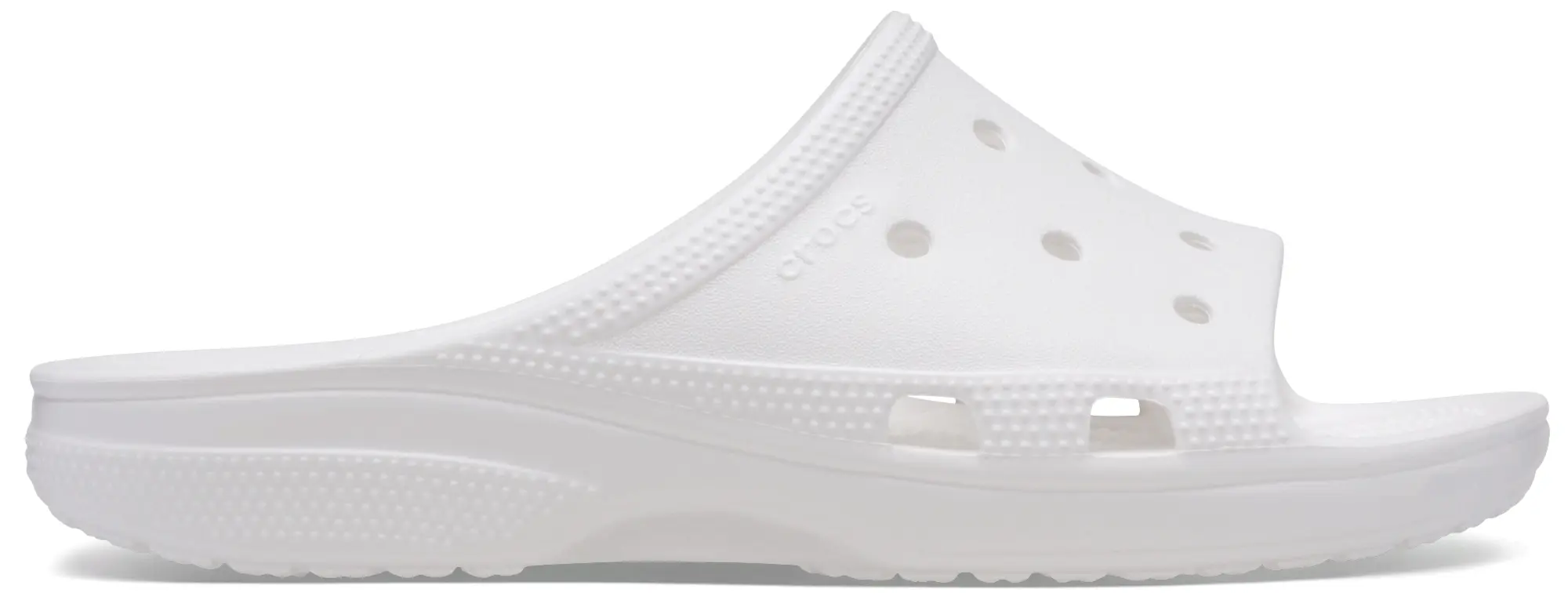 Crocs | Men | Classic Icon | Slides | White | 6